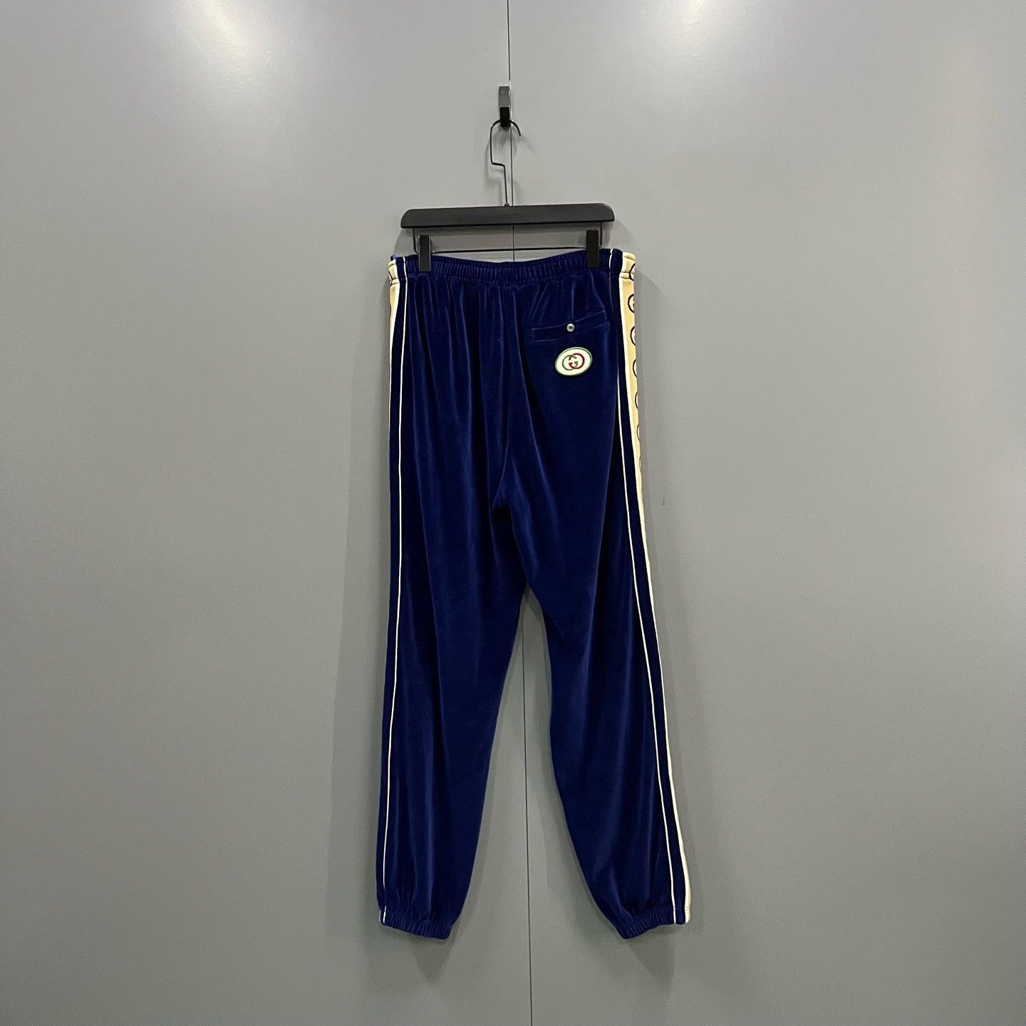 Gucci Gucci Velvet Blue Pants 26 Women Size 26" / US 2 / IT 38 - 2 Thumbnail