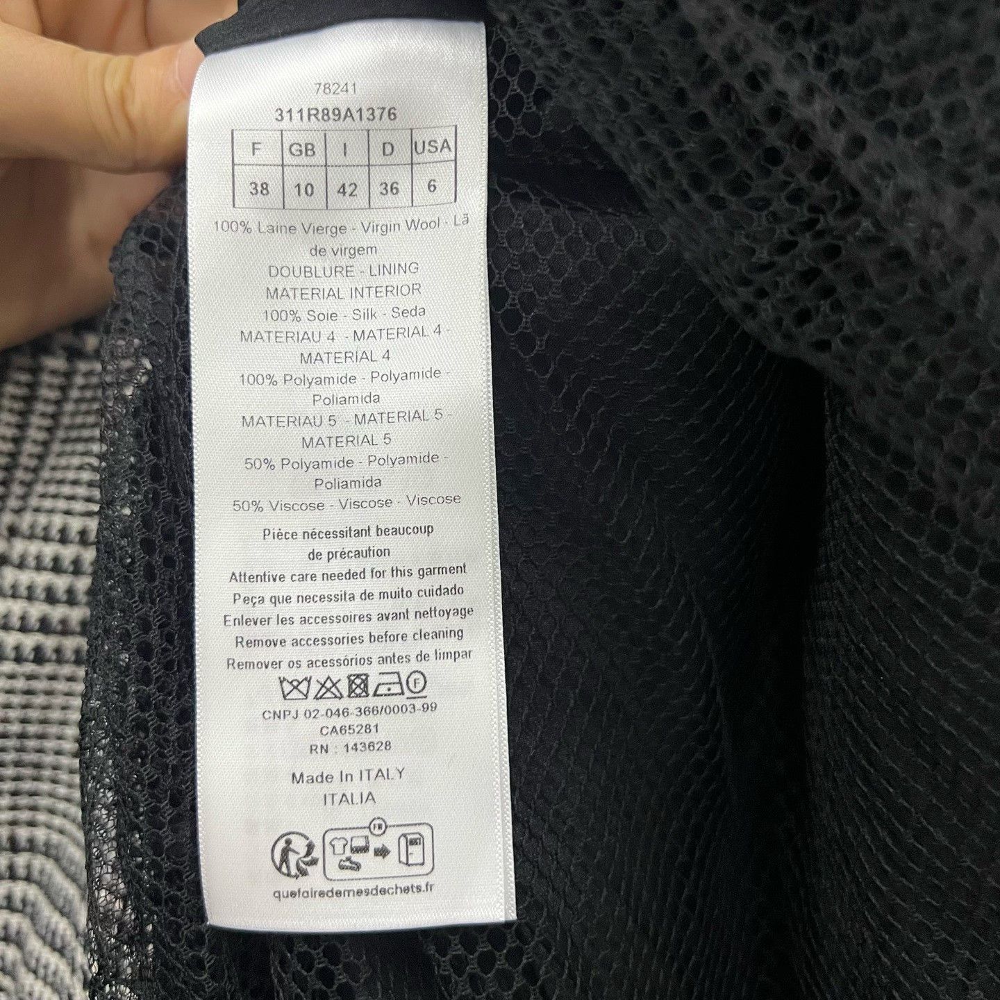 Dior Dior Gray Dress it_36 Women Size XS / US 0-2 / IT 36-38 - 3 Thumbnail