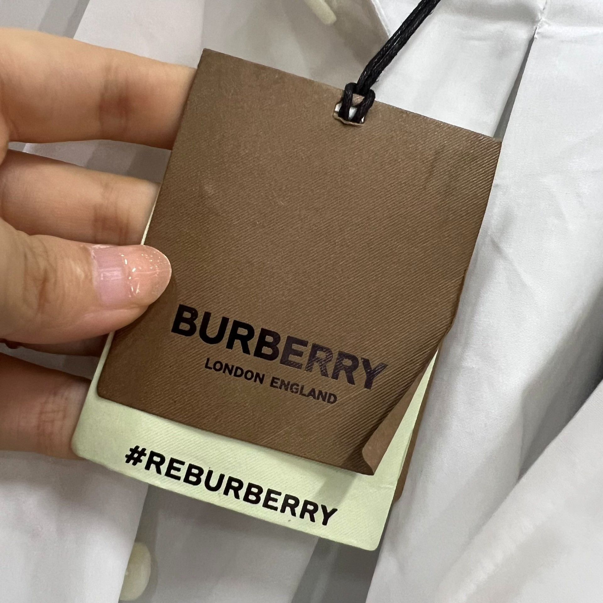 Burberry Burberry Embroidered White Shirt xxs Men Size US XXS / EU 40 - 5 Thumbnail