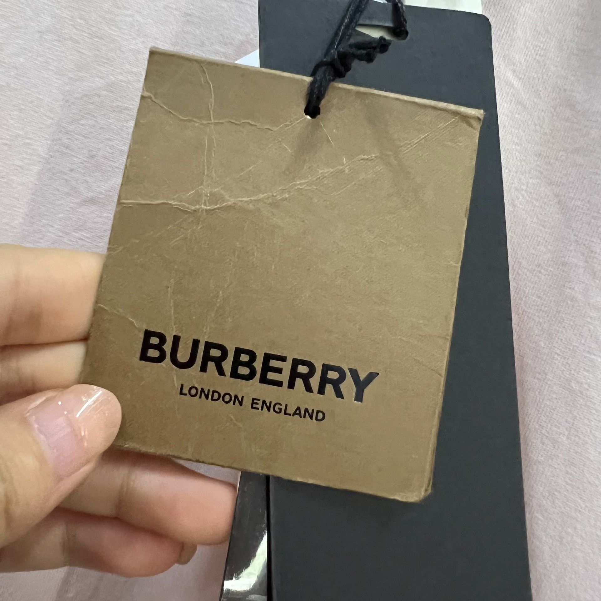 Burberry Burberry Embroidered Pink T-Shirt S Women Size S / US 4 / IT 40 - 5 Thumbnail