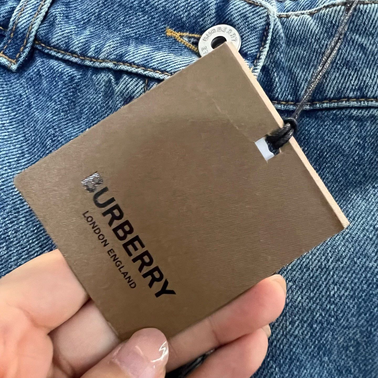 Burberry Burberry Denim Blue Jeans 38 Women Size 38" / US 16 / IT 52 - 3 Thumbnail