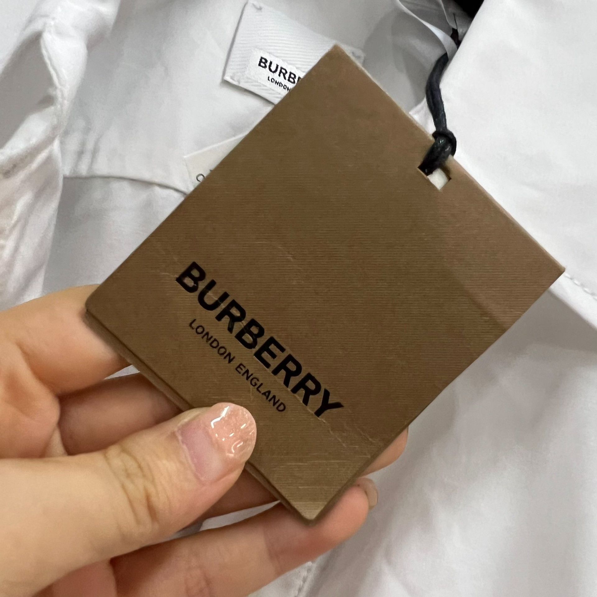 Burberry Burberry Embroidered White Shirt xxs Men Size US XXS / EU 40 - 5 Thumbnail