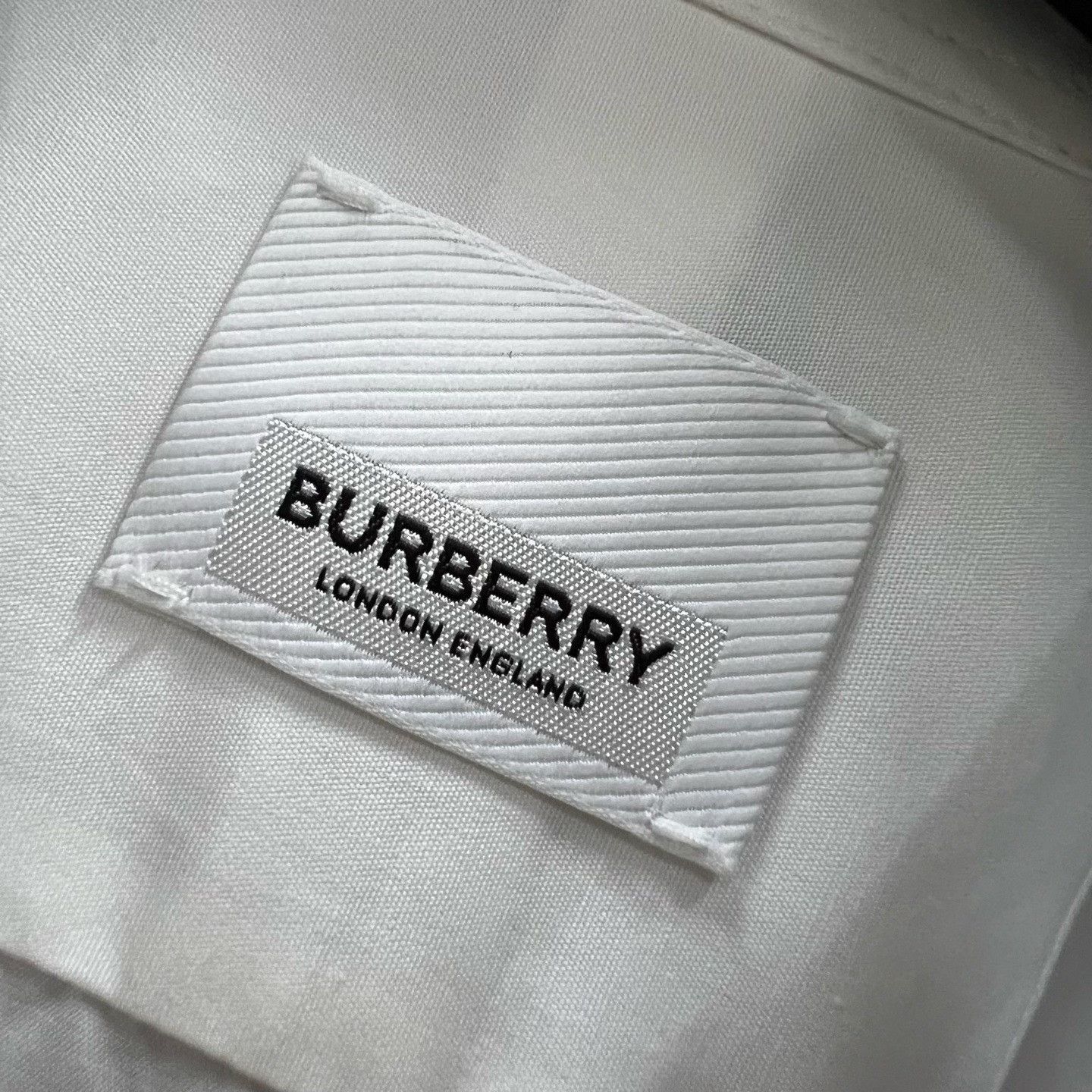 Burberry Burberry Patchwork White Shirt xxs Men Size US XXS / EU 40 - 4 Thumbnail