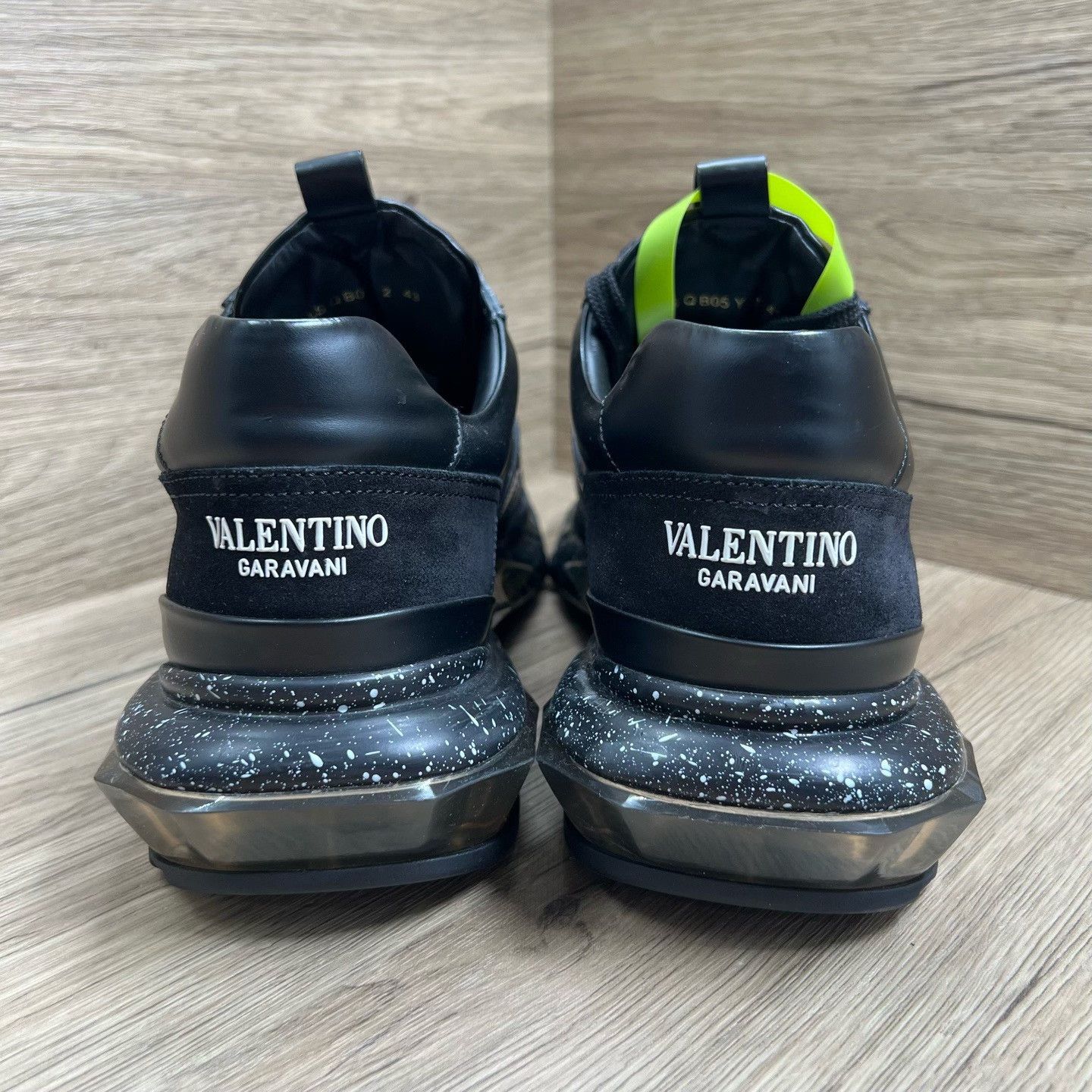 Valentino Valentino Black Lowtop Sneakers 10 Men Size US 10 / EU 43 - 4 Thumbnail