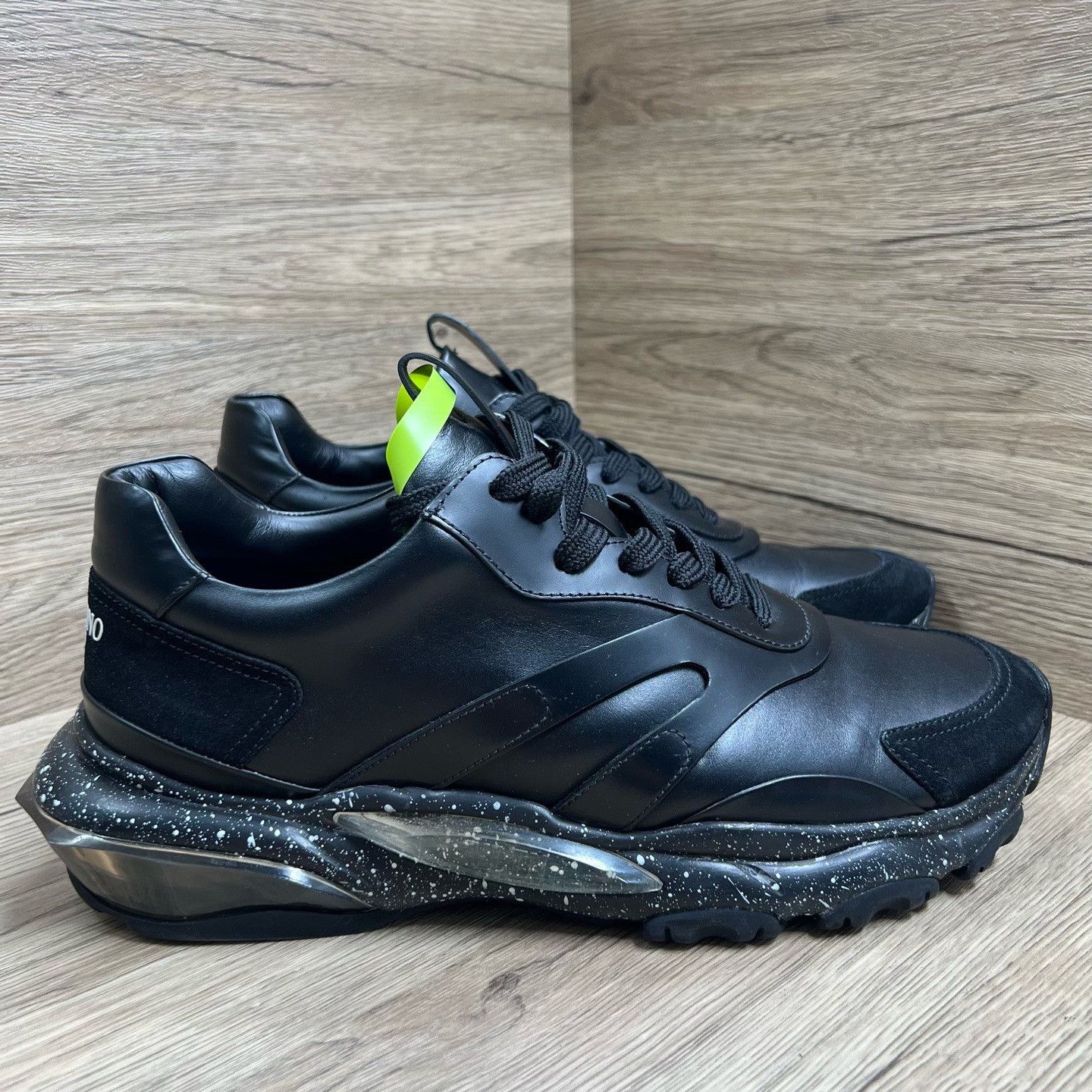 Valentino Valentino Black Lowtop Sneakers 10 Men Size US 10 / EU 43 - 3 Thumbnail