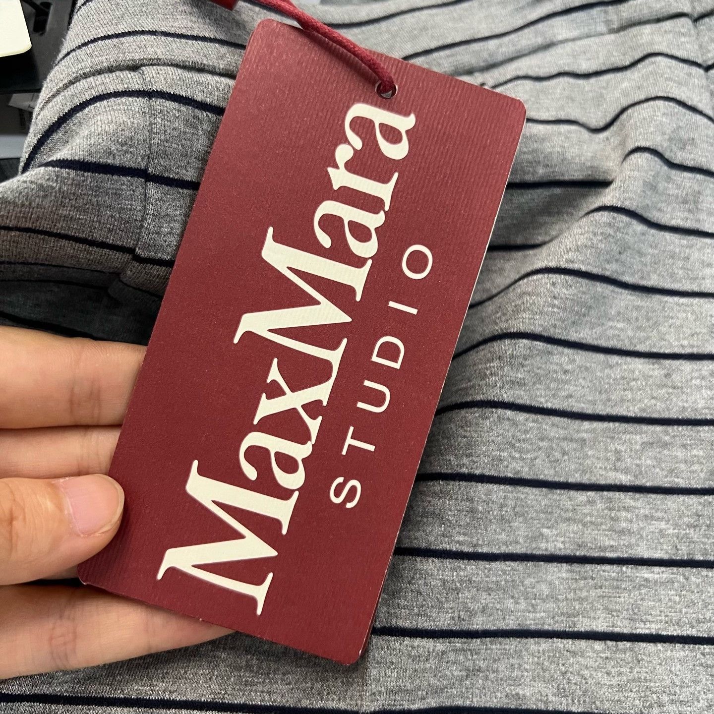 Max Mara Max Mara Striped Gray Pants 26 Women Size 26" / US 2 / IT 38 - 5 Thumbnail