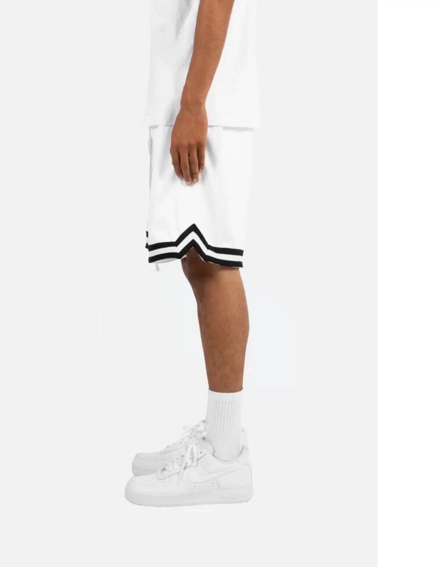 MNML Mnml Exclusive Oversized White Shorts 30 Men Size US 30 / EU 46 - 6 Thumbnail