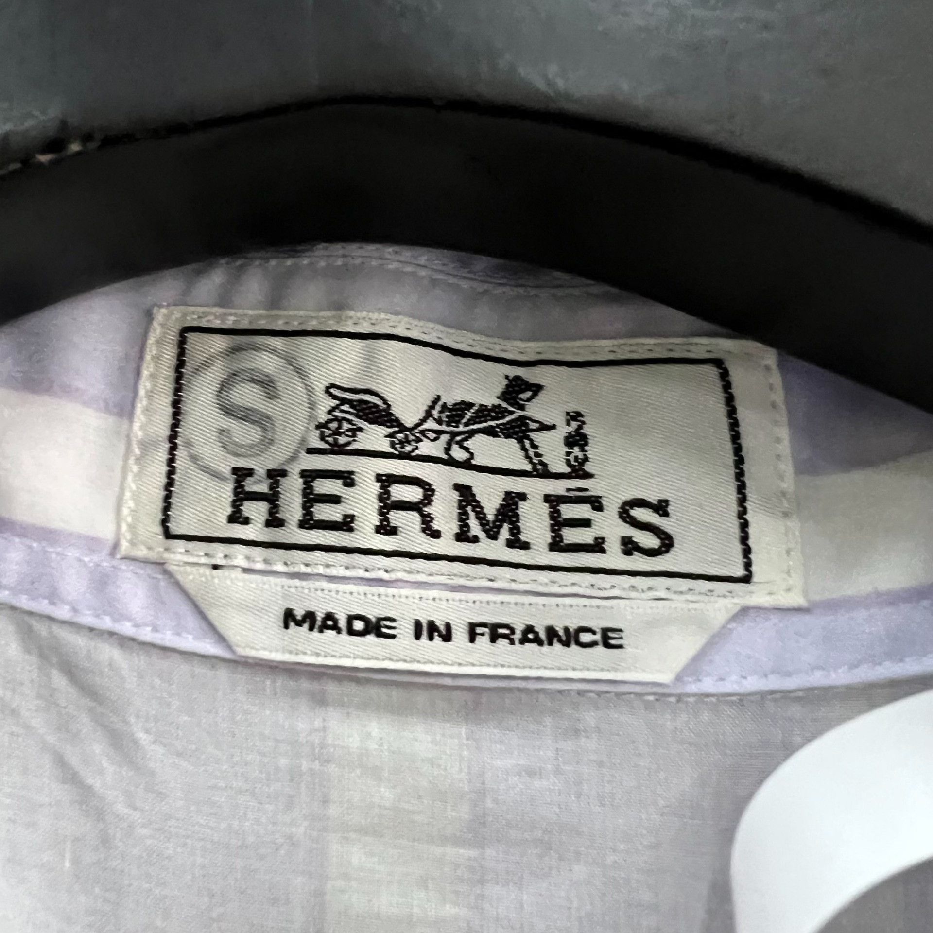Hermes Hermes Printed Striped Shirt xxs Men Size US XXS / EU 40 - 4 Thumbnail