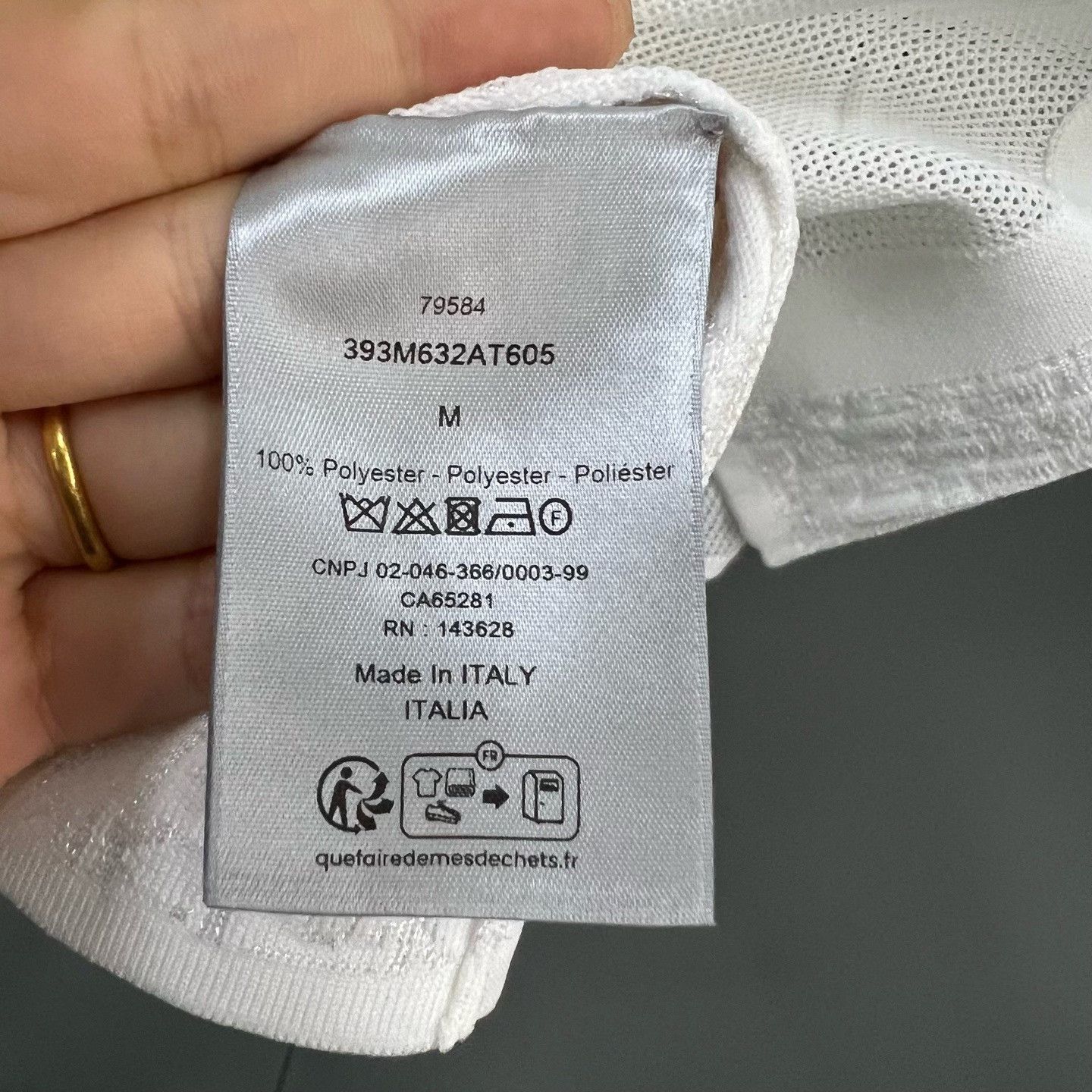 Dior Dior White T-Shirt S Women Size S / US 4 / IT 40 - 3 Thumbnail