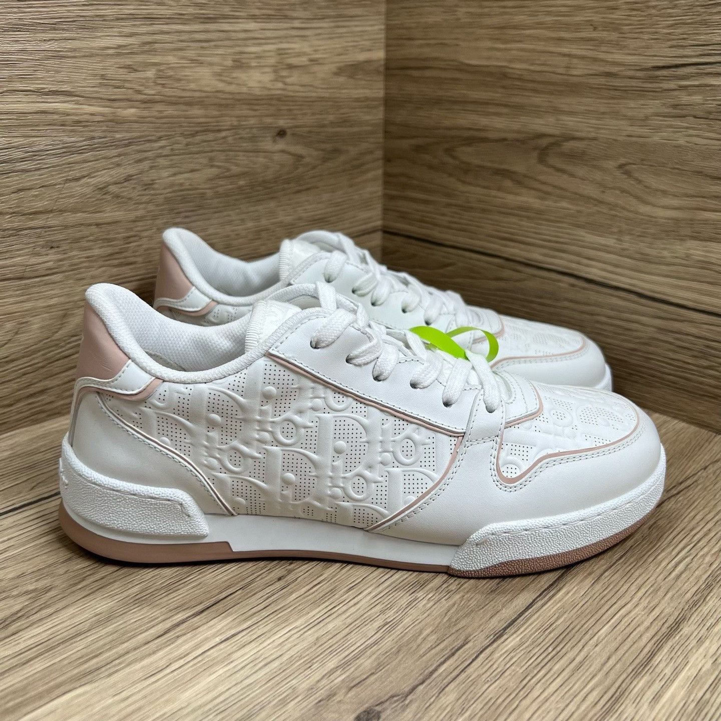 Dior Dior Retro Pink Lowtop Sneakers us_5-5 Women Size US 5.5 / IT 35.5 - 3 Thumbnail