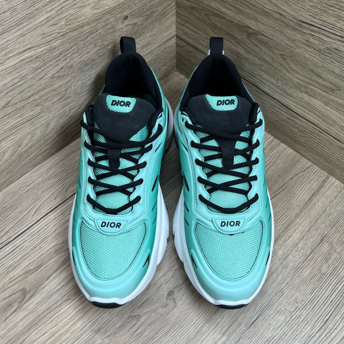 Dior Dior Collab Green Lowtop Sneakers 6 Men Size US 6 / EU 39 - 6 Thumbnail