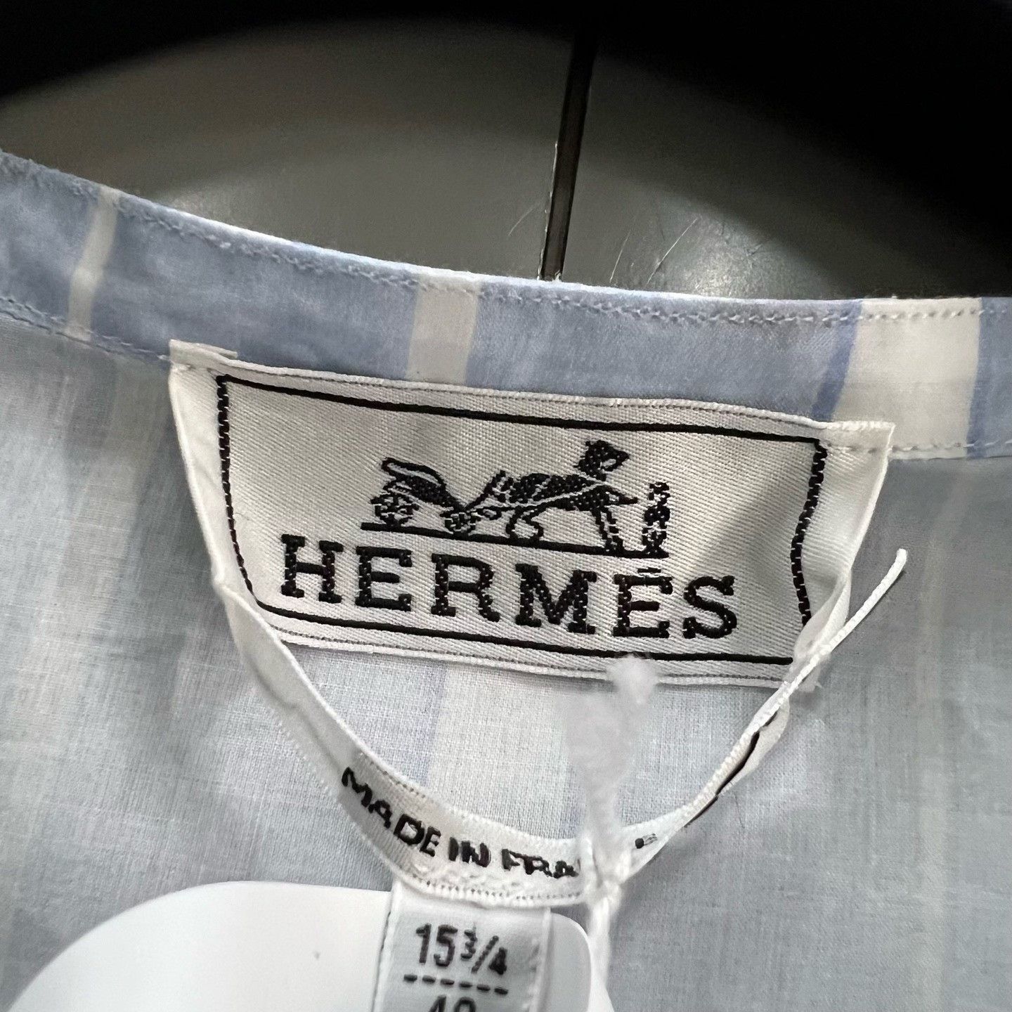 Hermes Hermes Printed Striped Button Up it_40 Women Size S / US 4 / IT 40 - 4 Thumbnail