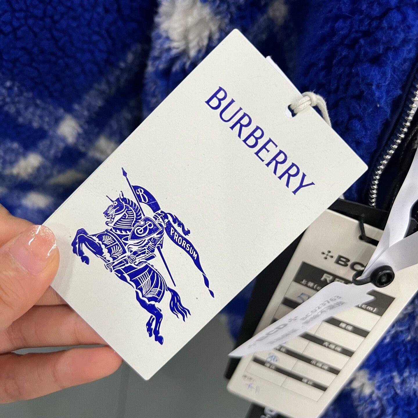 Burberry Burberry Fleece Plaid Light Jacket m Men Size US M / EU 48-50 / 2 - 6 Thumbnail