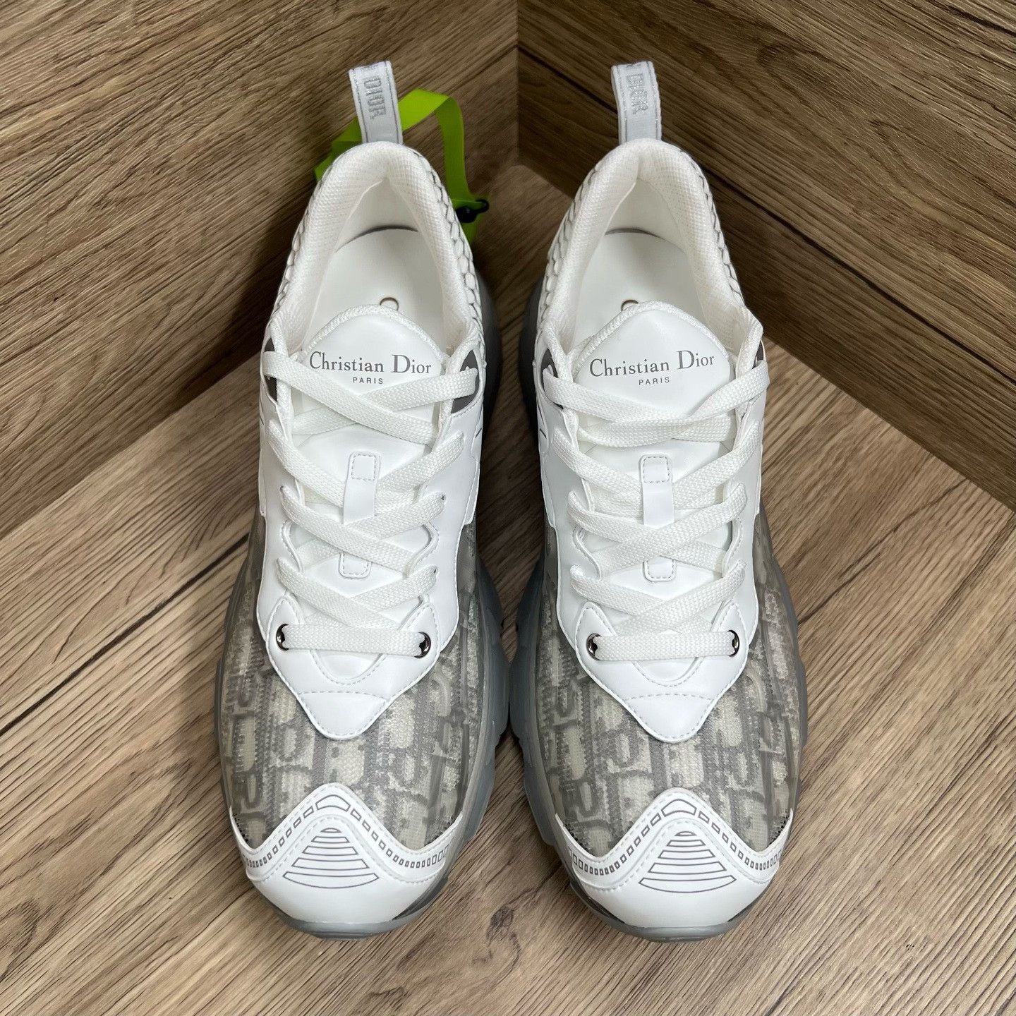 Dior Dior White Lowtop Sneakers 8 Men Size US 8 / EU 41 - 4 Thumbnail