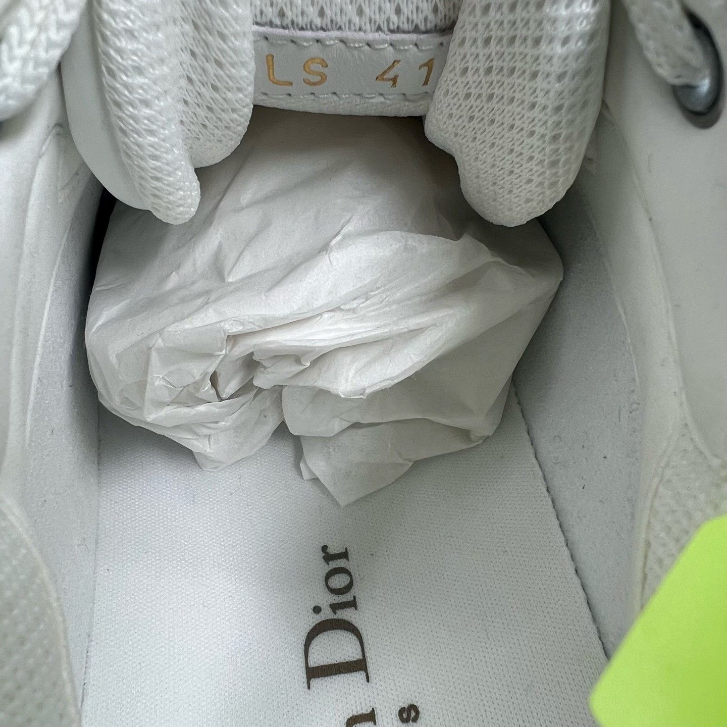 Dior Dior White Lowtop Sneakers 8 Men Size US 8 / EU 41 - 8 Thumbnail