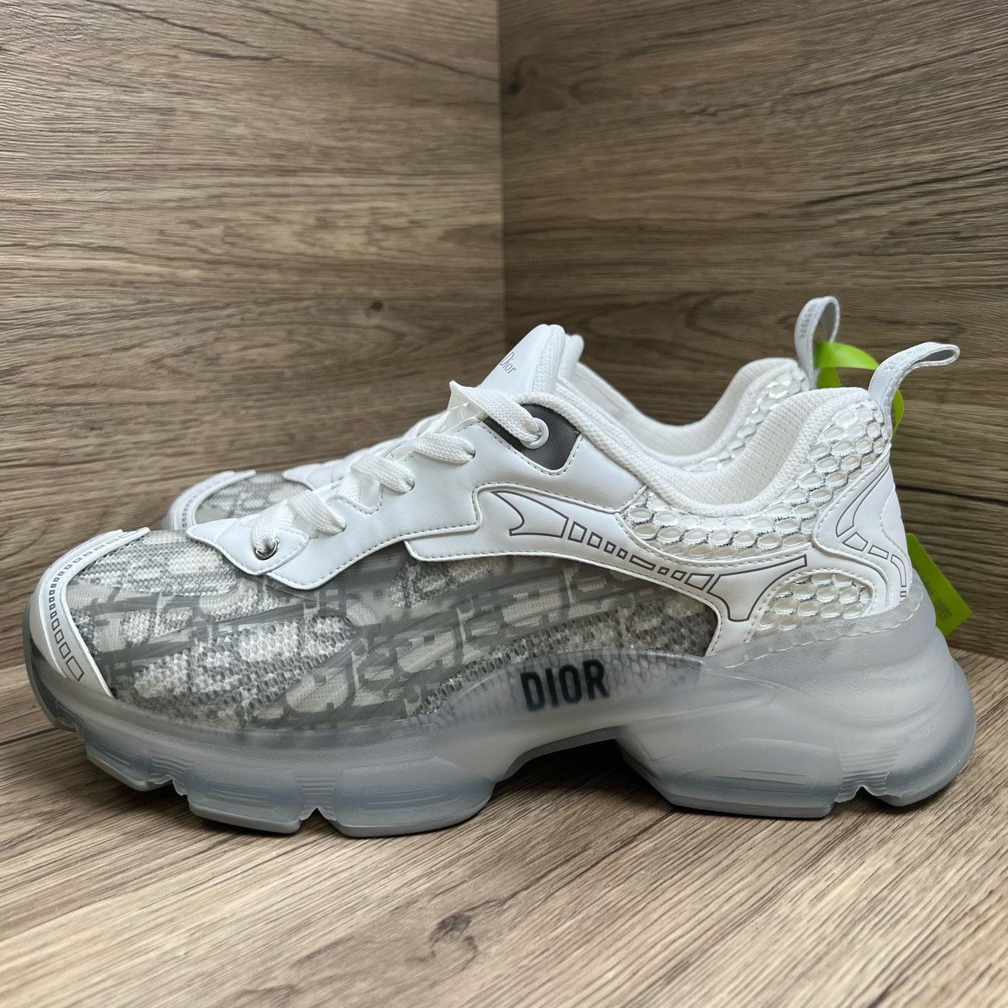 Dior Dior White Lowtop Sneakers 8 Men Size US 8 / EU 41 - 2 Thumbnail