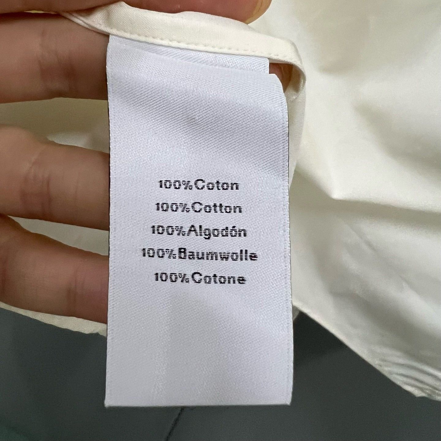 Hermes Hermes Patchwork White Shirt xs Men Size US XS / EU 42 / 0 - 3 Thumbnail