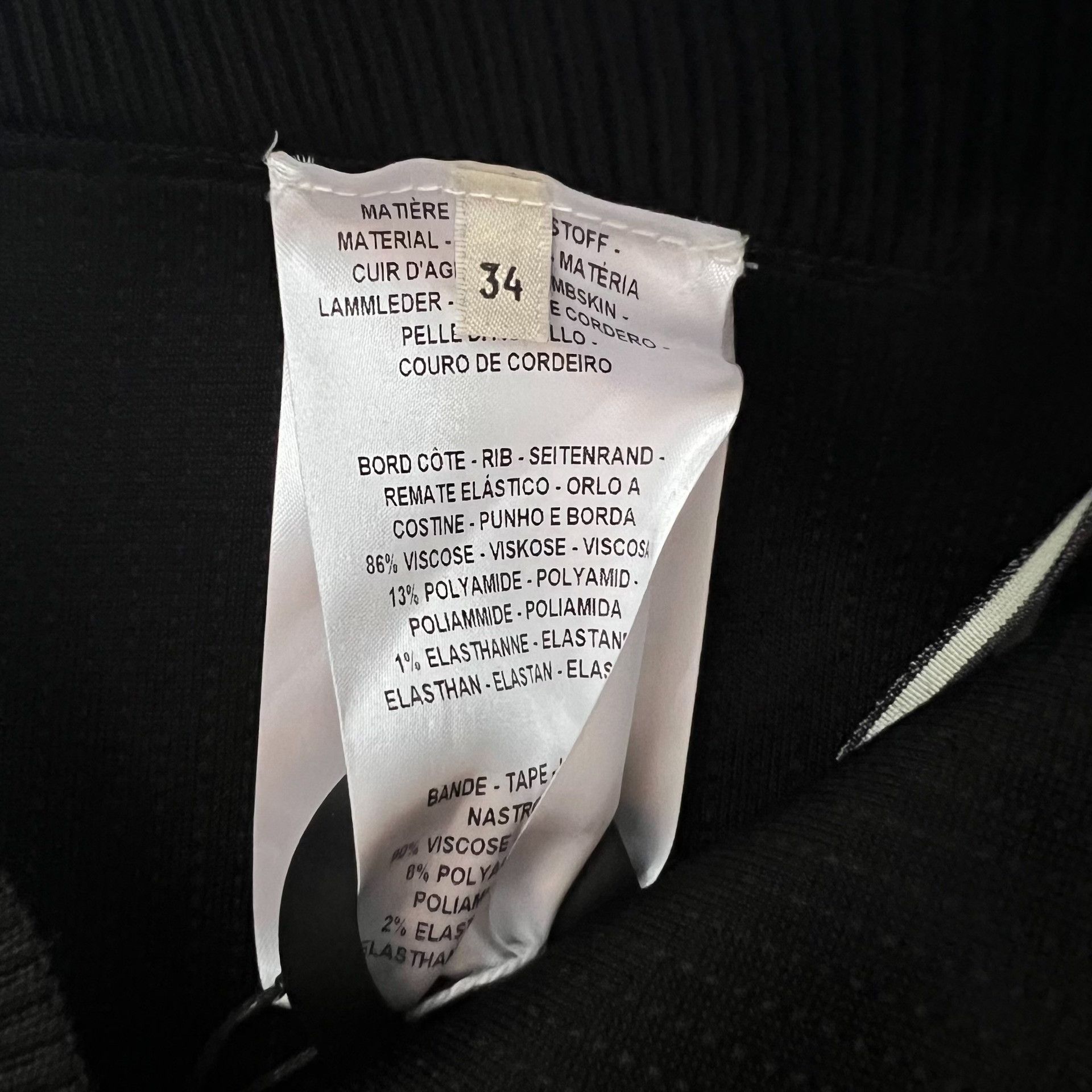 Hermes Hermes High-Waist Black Pants 34 Women Size 34" / US 12 / IT 48 - 4 Thumbnail