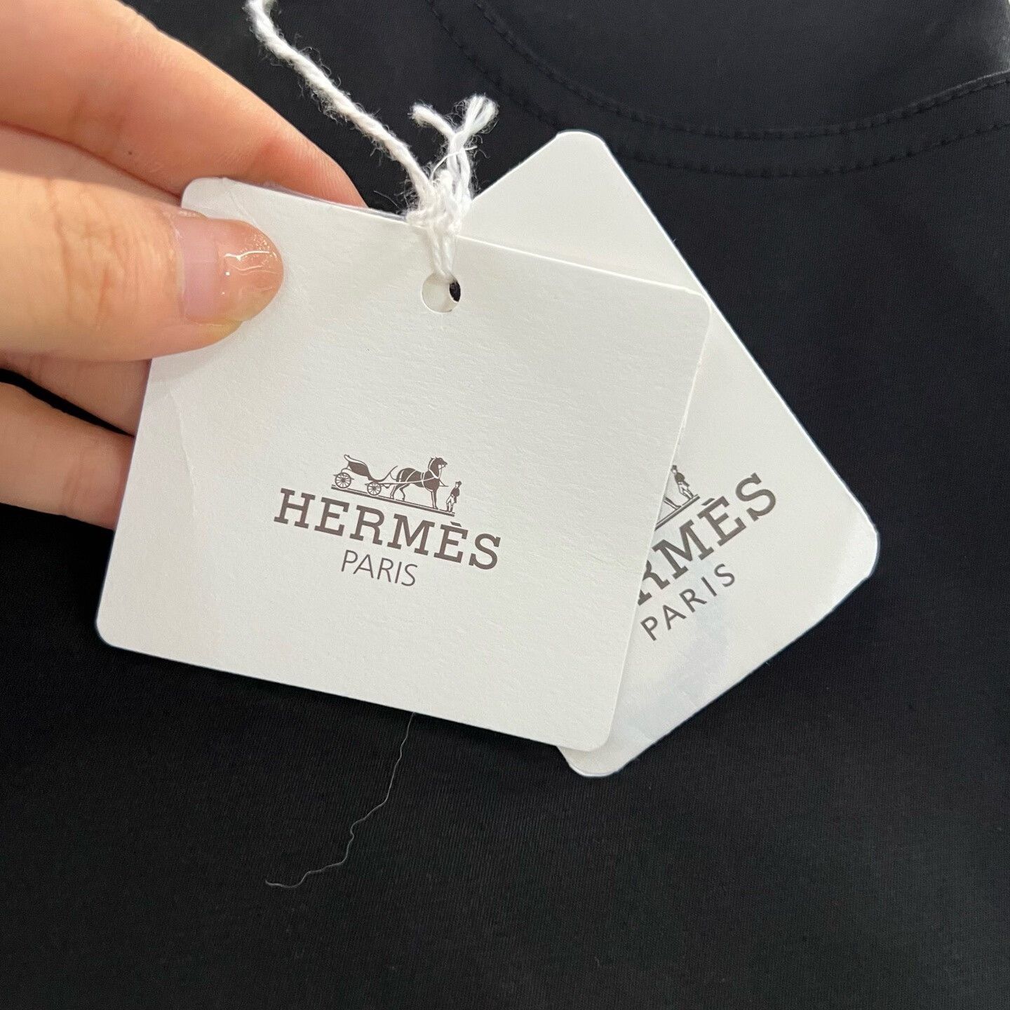 Hermes Hermes Straight Black Pants 34 Women Size 34" / US 12 / IT 48 - 5 Thumbnail