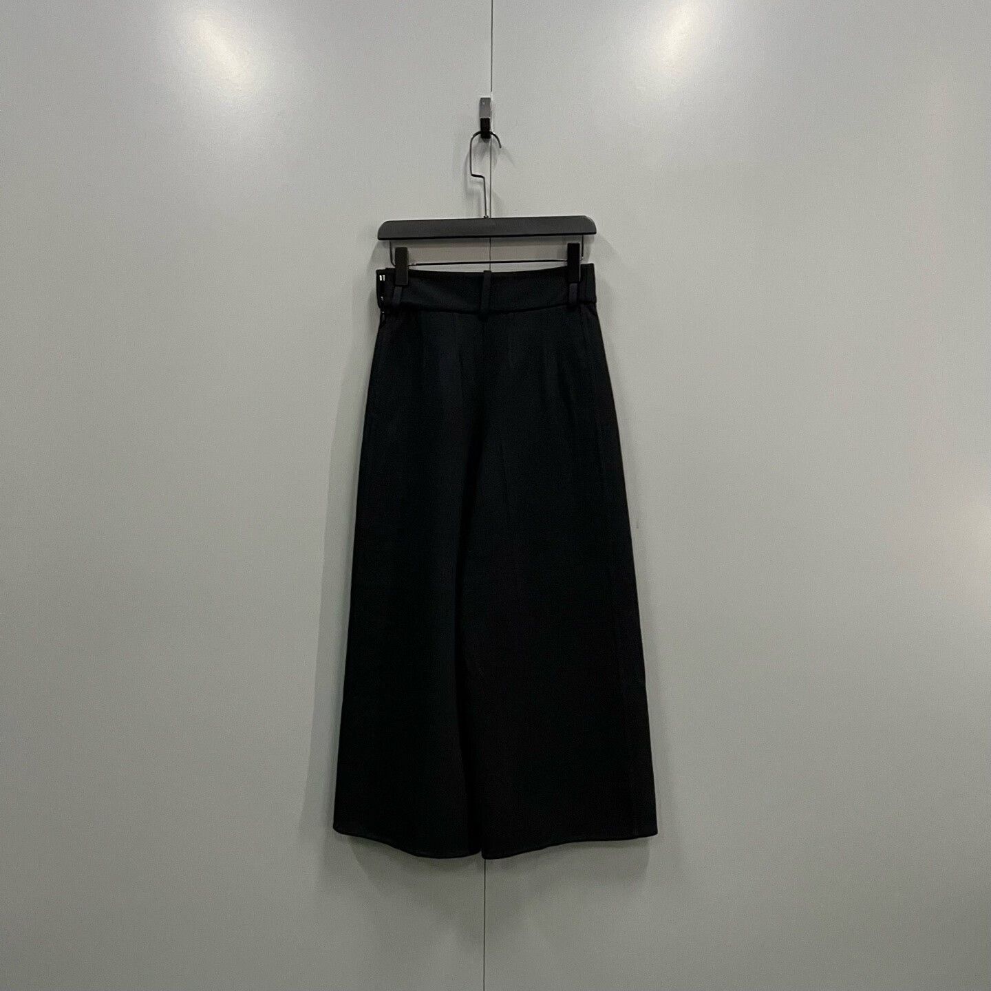 Hermes Hermes Wide-Leg Black Pants 34 Women Size 34" / US 12 / IT 48 - 2 Thumbnail