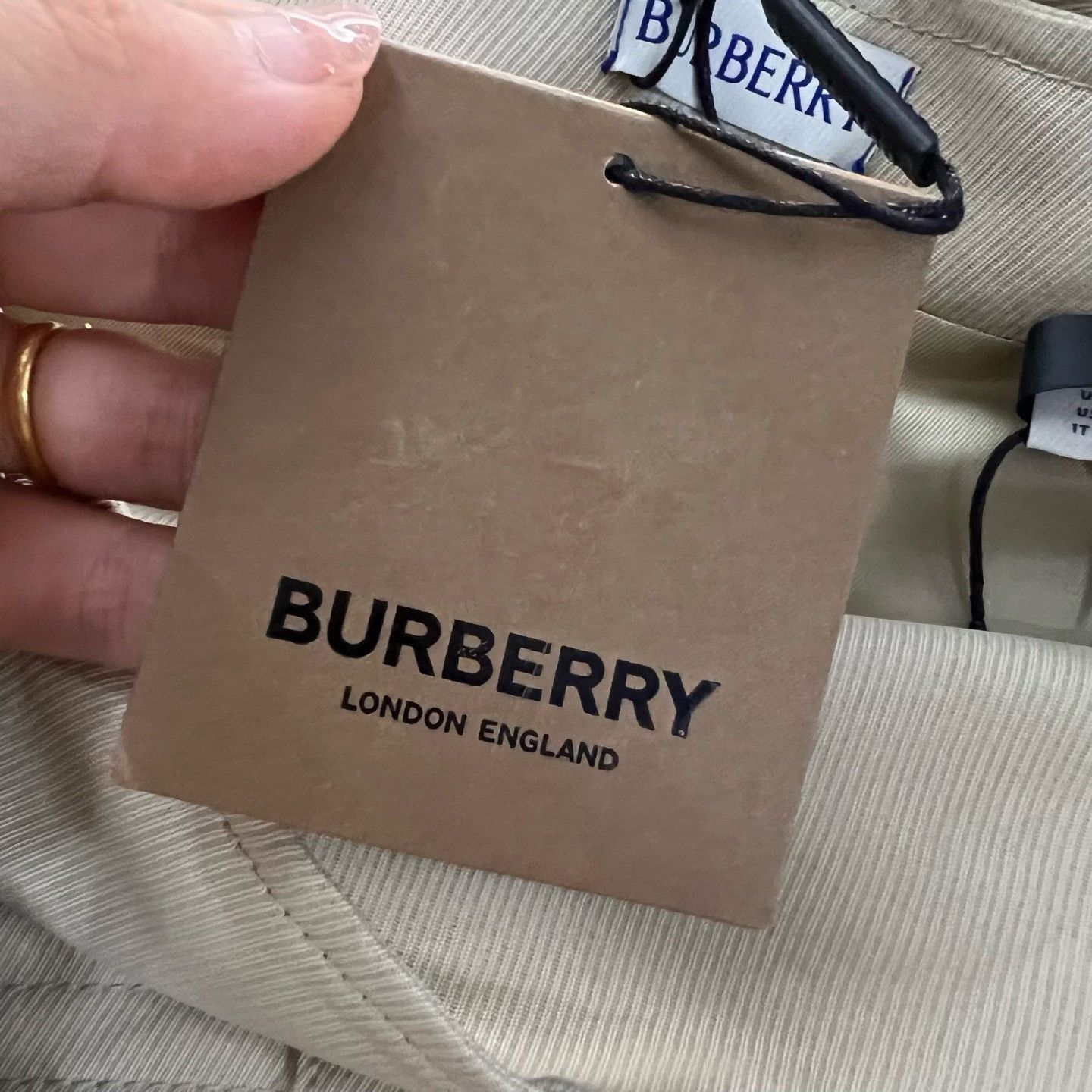 Burberry Burberry Beige Skirt 40 Women Size 40" / US 18 - 4 Thumbnail