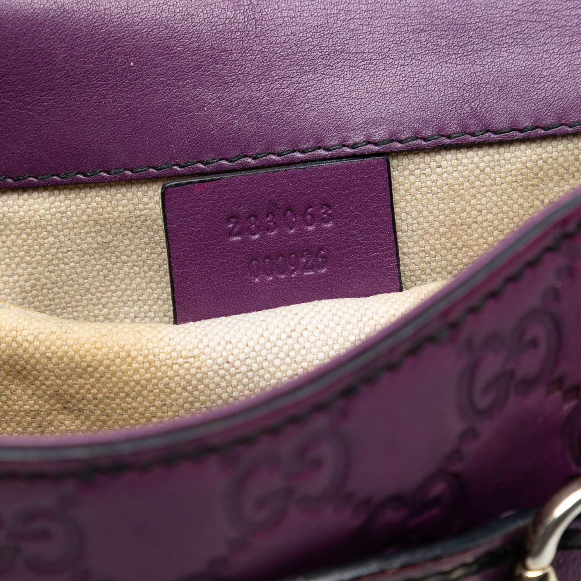 Gucci Small Guccissima Emily Crossbody Size ONE SIZE - 6 Thumbnail