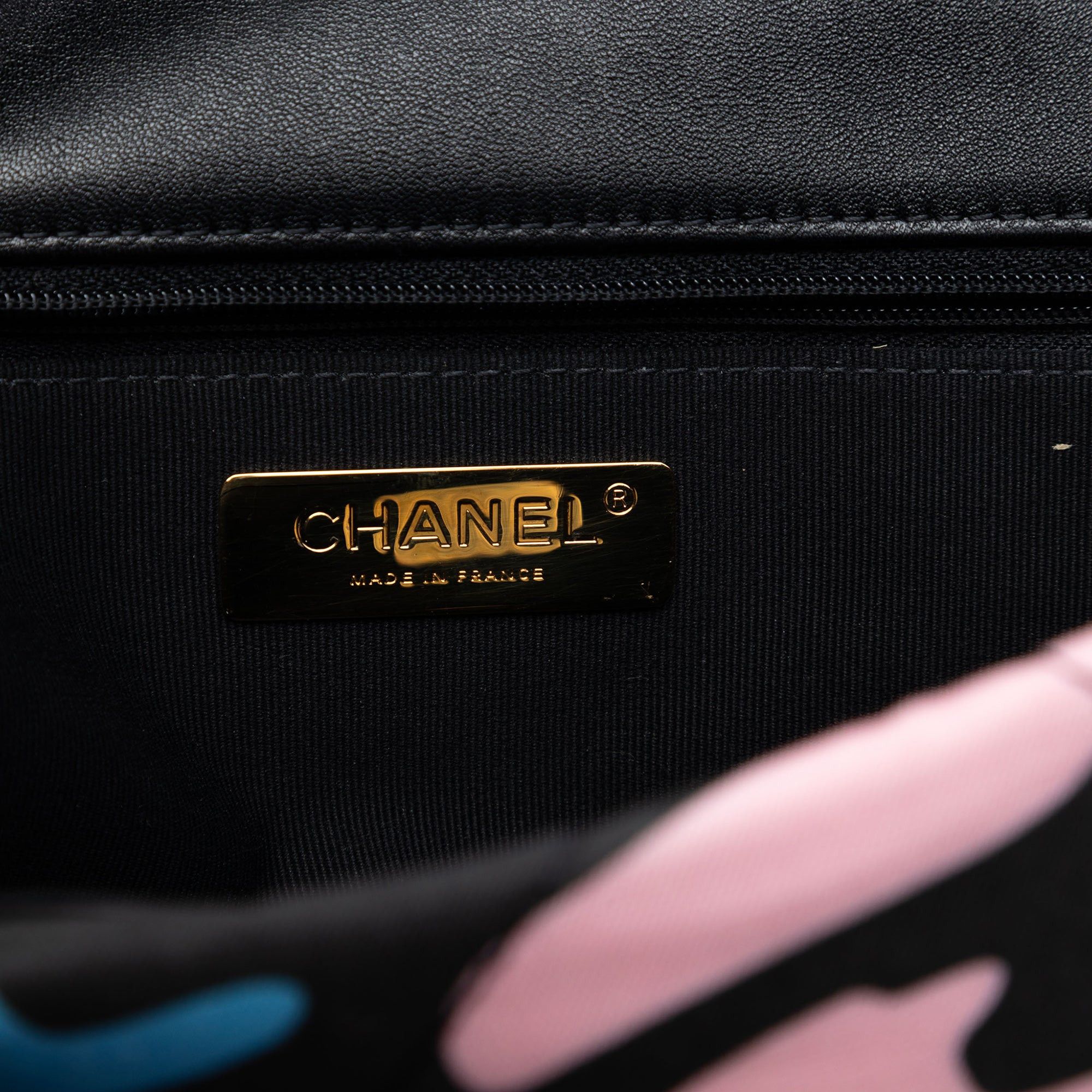 Chanel Medium Printed Canvas 19 Flap Size ONE SIZE - 5 Thumbnail