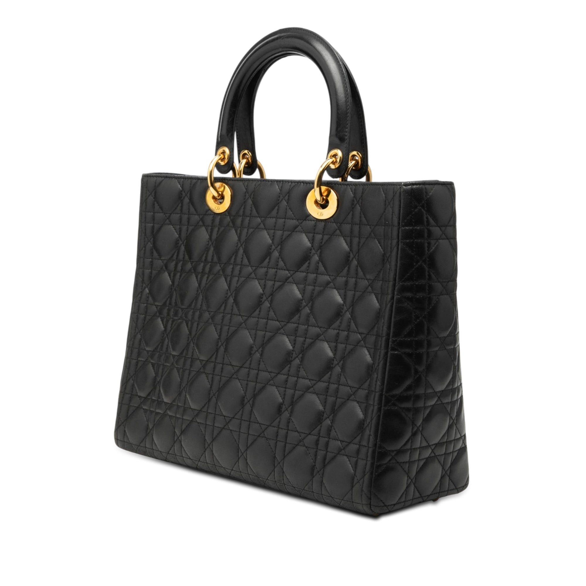 Dior Large Lambskin Cannage Lady Dior Size ONE SIZE - 2 Thumbnail