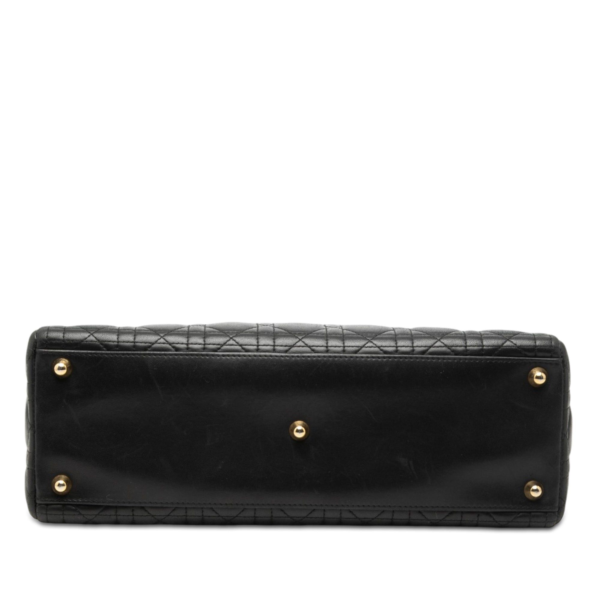 Dior Large Lambskin Cannage Lady Dior Size ONE SIZE - 3 Thumbnail