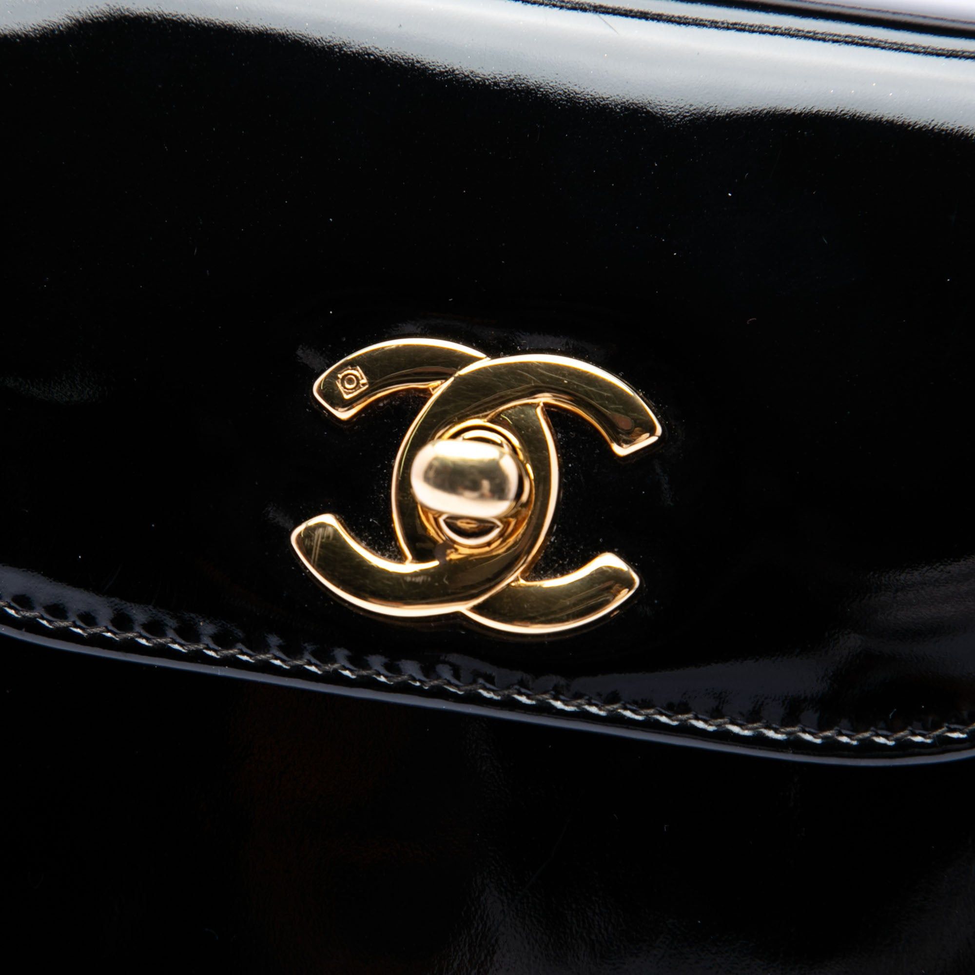 Chanel Patent Kelly Top Handle Flap Size ONE SIZE - 5 Thumbnail