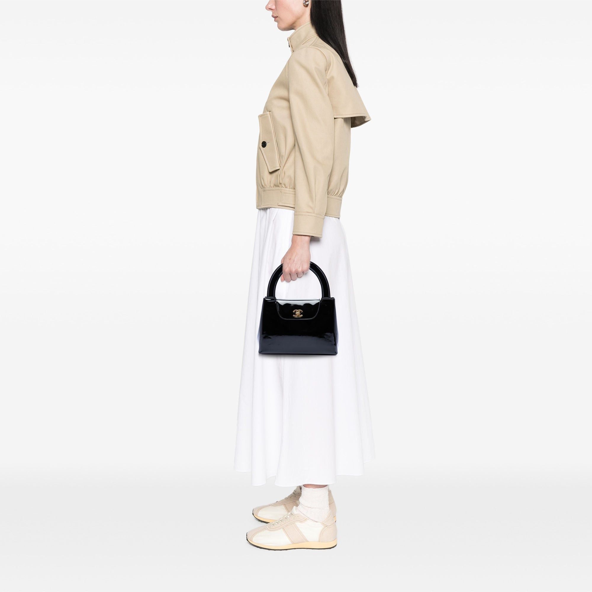 Chanel Patent Kelly Top Handle Flap Size ONE SIZE - 7 Thumbnail