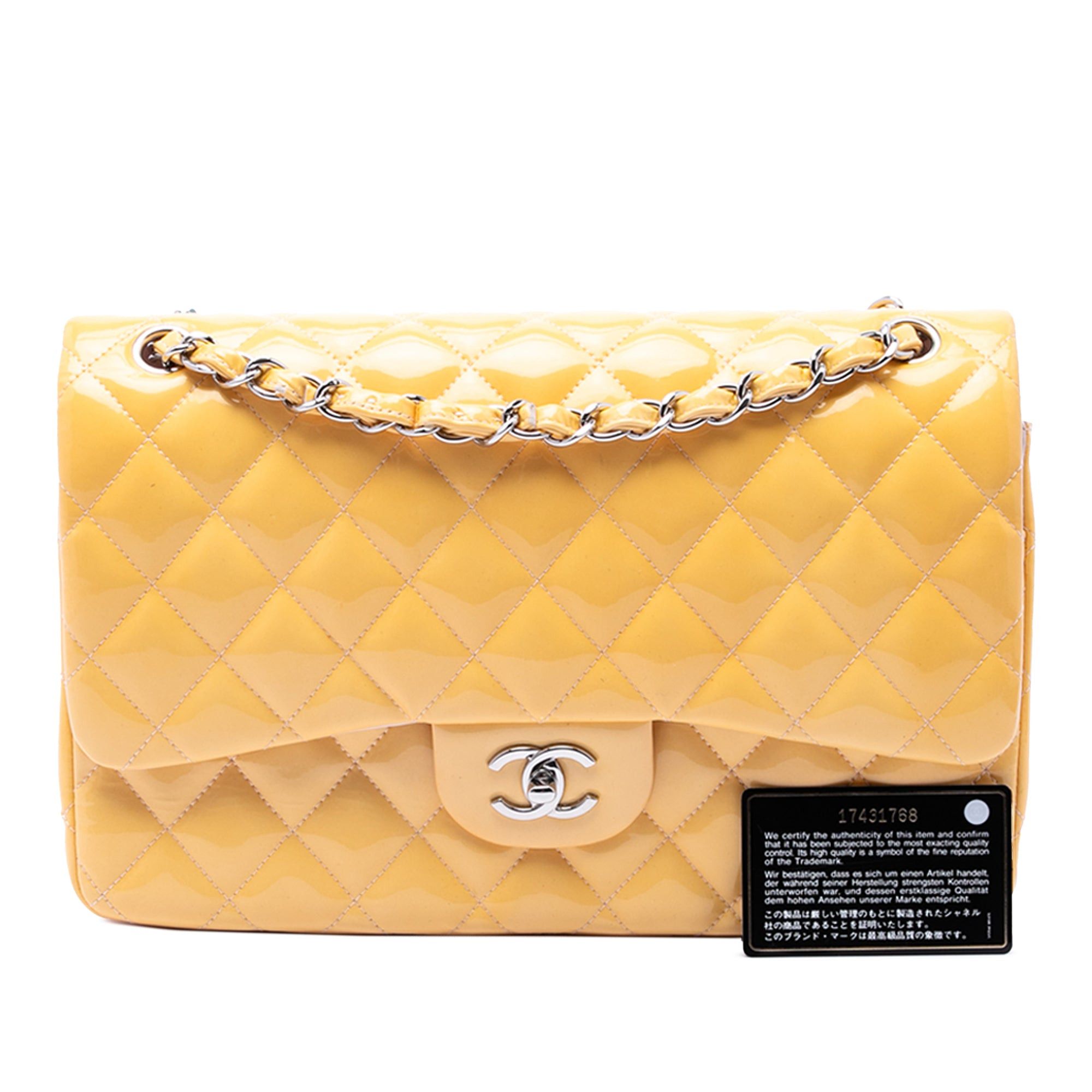 Chanel Jumbo Classic Patent Double Flap Size ONE SIZE - 8 Thumbnail
