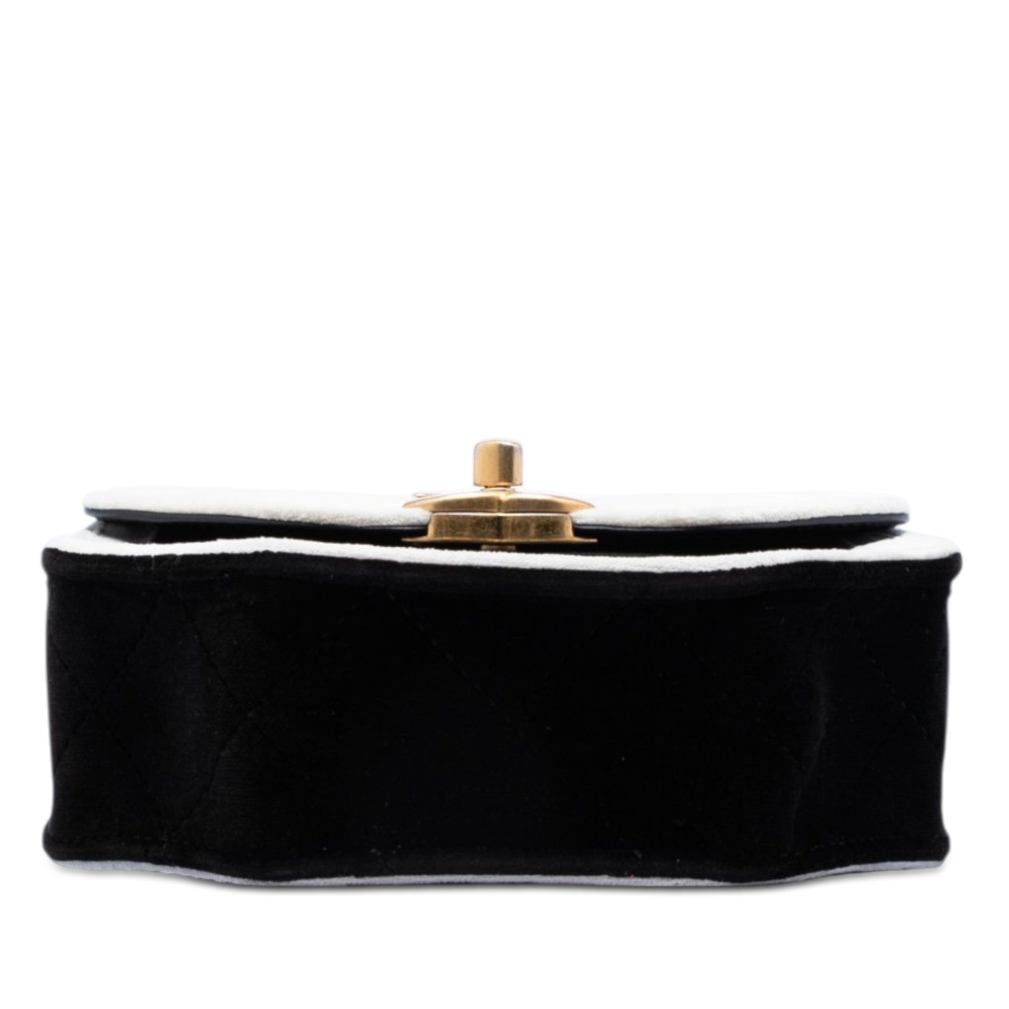 Chanel Mini Quilted Velvet Place Vendome Single Flap Size ONE SIZE - 3 Thumbnail