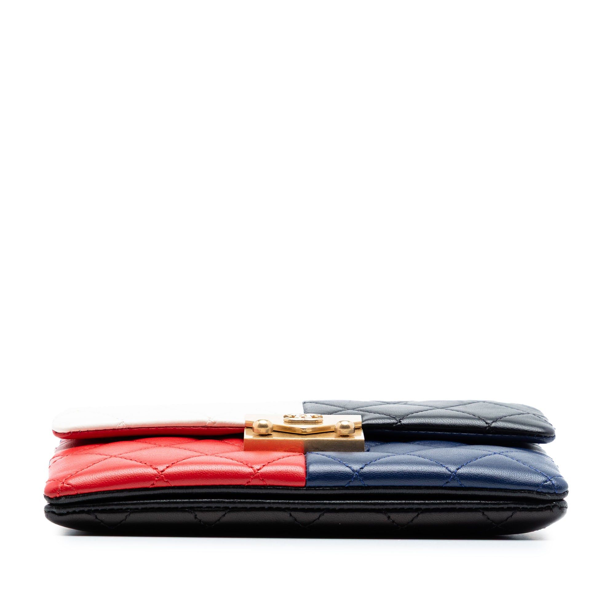 Chanel Quilted Lambskin Colorblock Pagoda Flap Size ONE SIZE - 3 Thumbnail