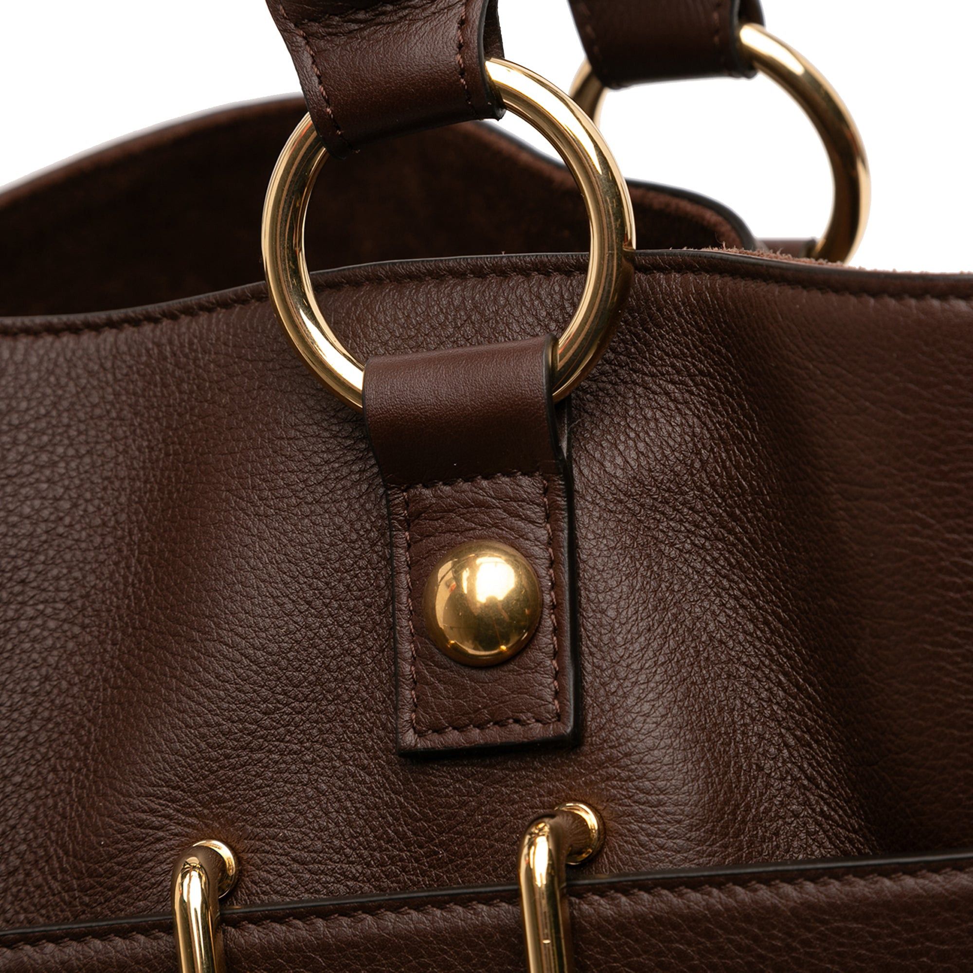 Celine Medium Leather Anita Tote Size ONE SIZE - 6 Thumbnail