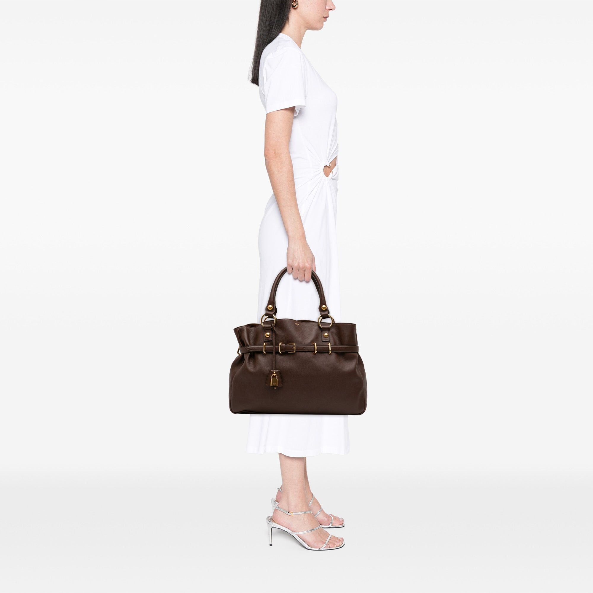 Celine Medium Leather Anita Tote Size ONE SIZE - 8 Thumbnail