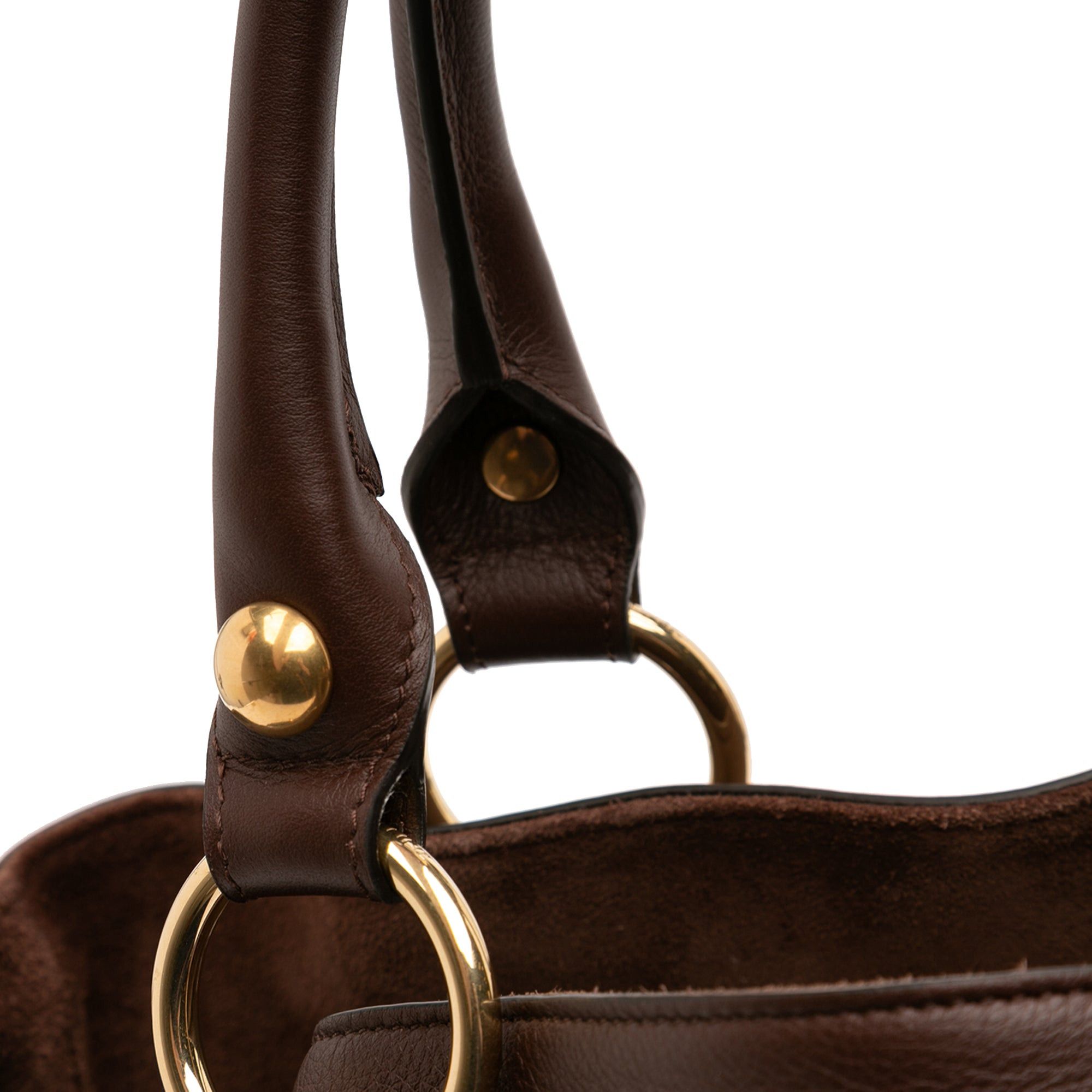 Celine Medium Leather Anita Tote Size ONE SIZE - 7 Thumbnail