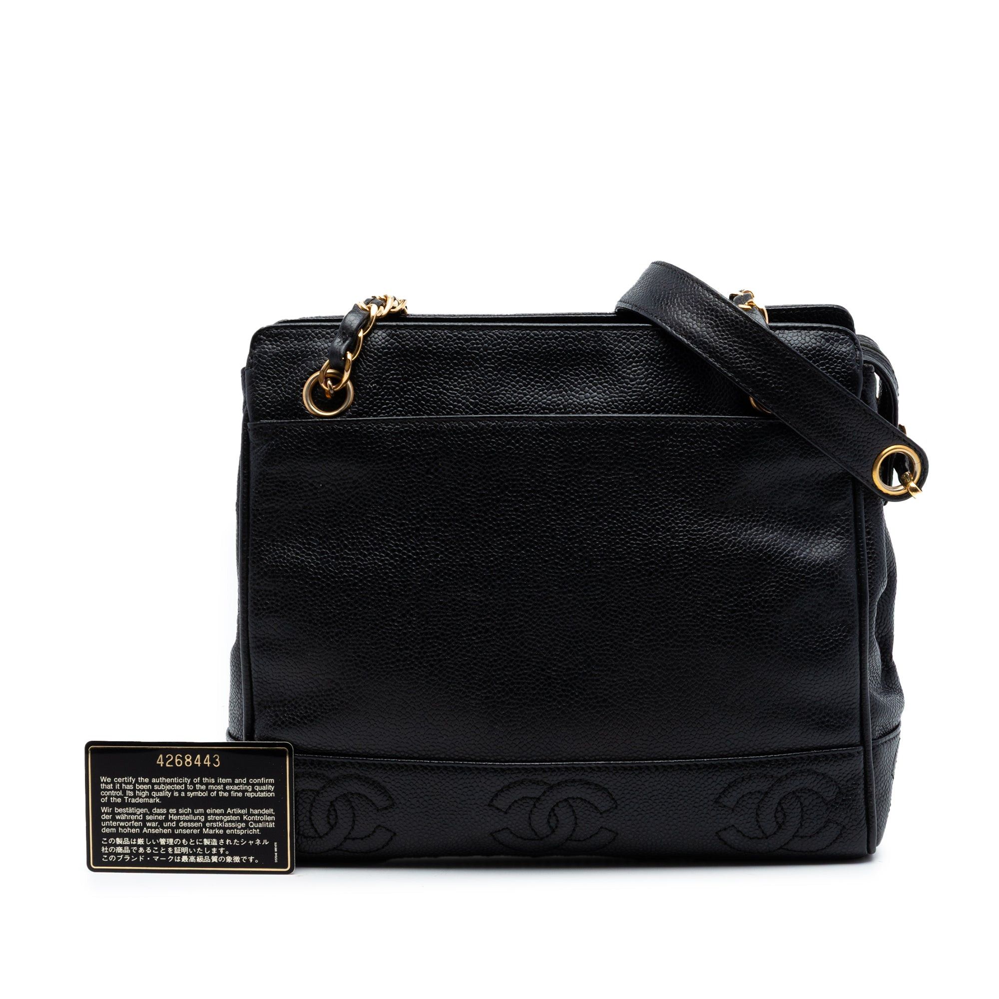 Chanel Triple CC Caviar Tote Size ONE SIZE - 8 Thumbnail