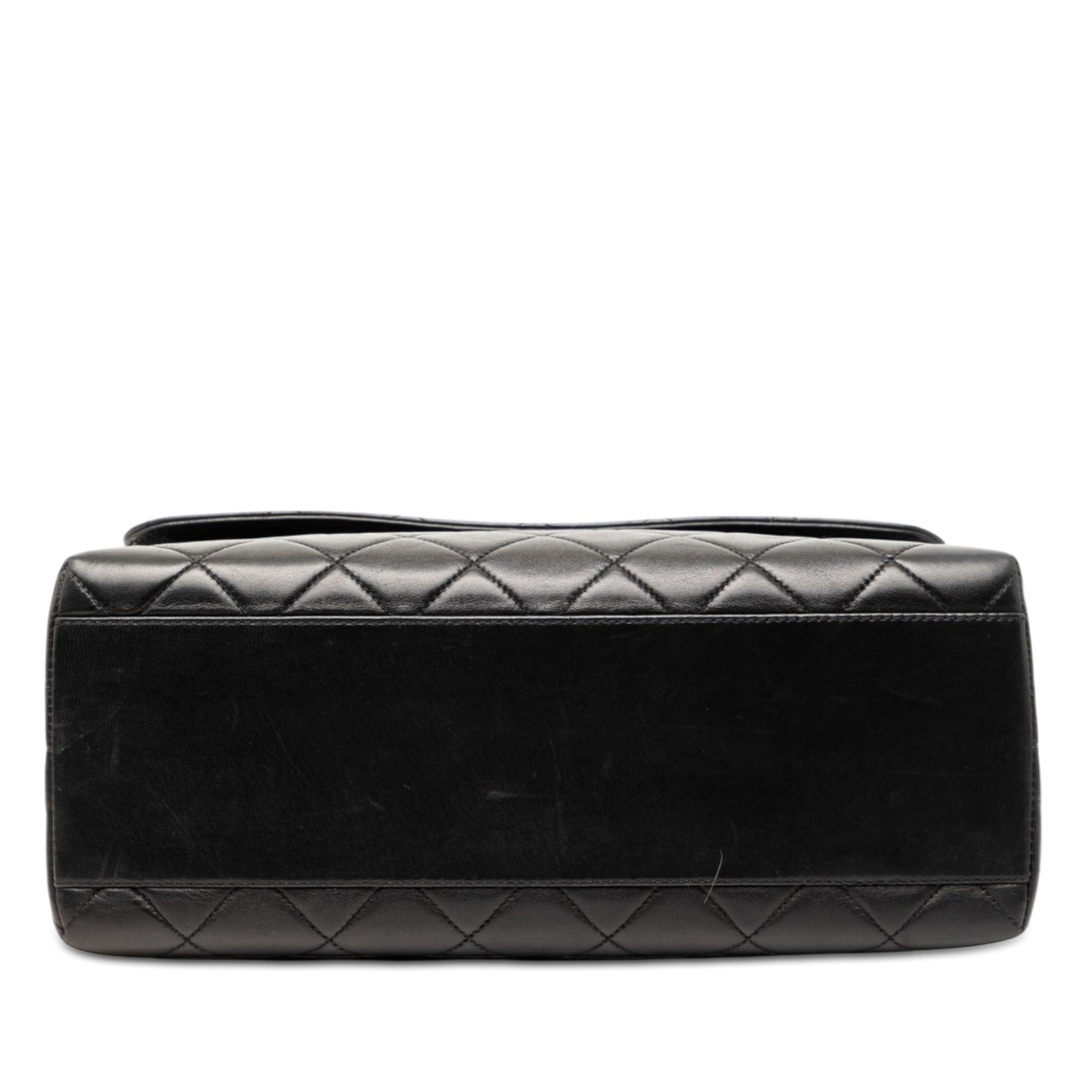Chanel Quilted Lambskin Kelly Top Handle Bag Size ONE SIZE - 3 Thumbnail