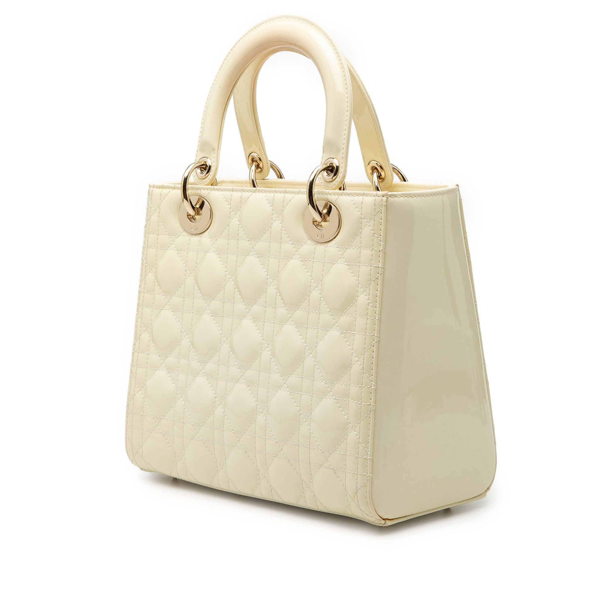 Dior Medium Patent Cannage Lady Dior Size ONE SIZE - 2 Thumbnail