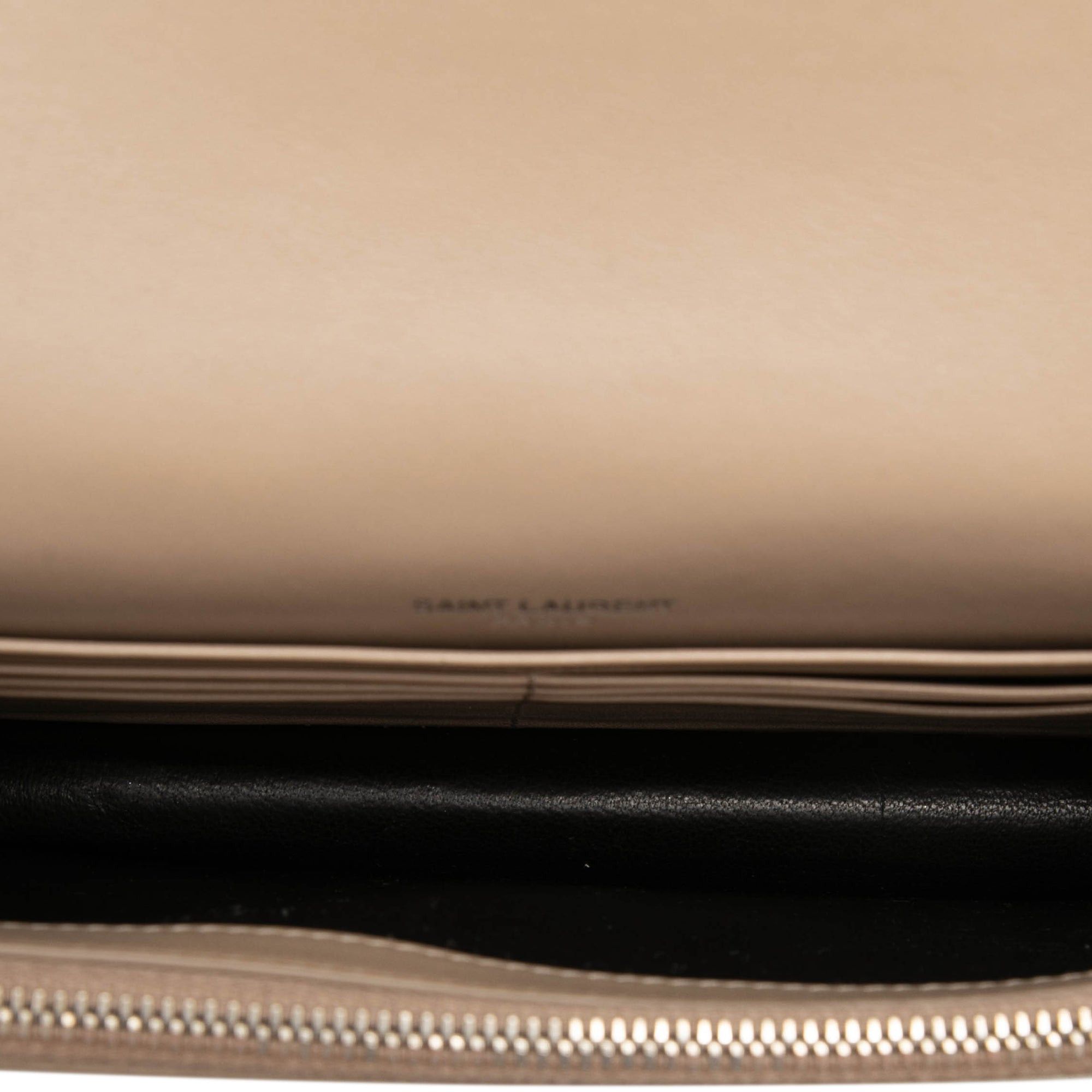 Saint Laurent Paris Small Croc Embossed Leather Monogram Kate Tassel Wallet on Chain Size ONE SIZE - 4 Thumbnail