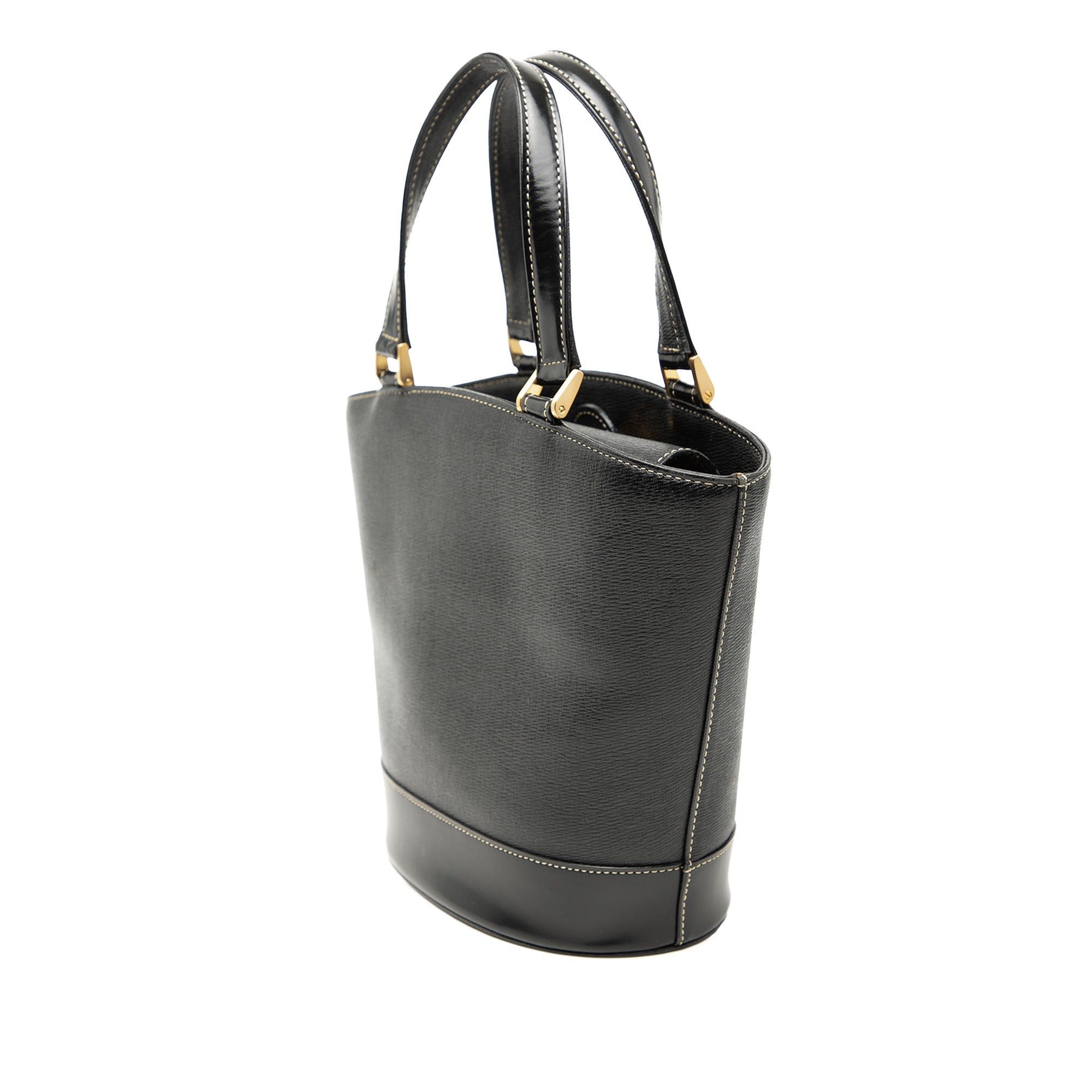 Burberry Leather Bucket Bag Size ONE SIZE - 2 Thumbnail