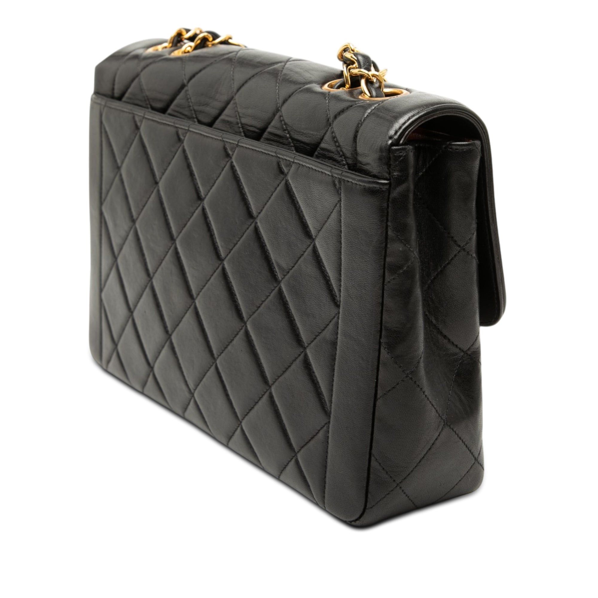 Chanel Medium CC Quilted Lambskin Border Single Flap Size ONE SIZE - 2 Thumbnail