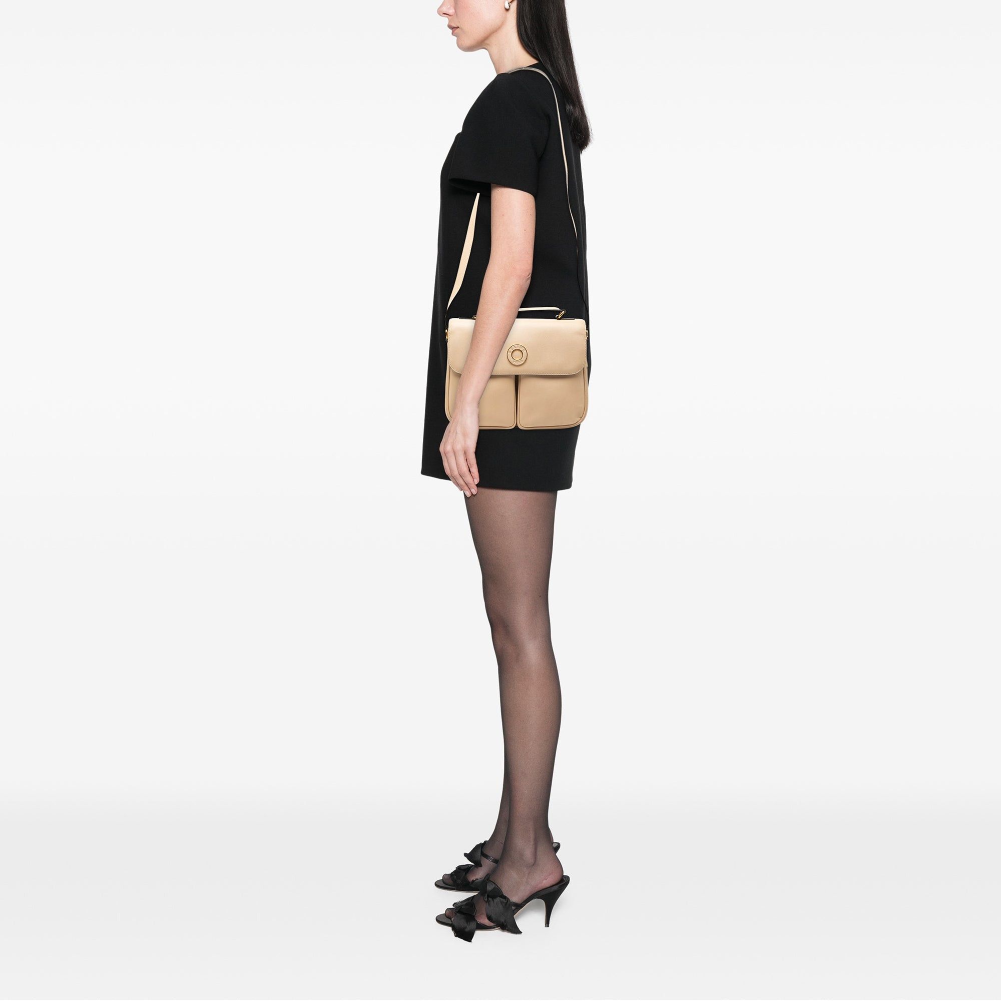 Celine Embossed Leather Satchel Size ONE SIZE - 7 Thumbnail