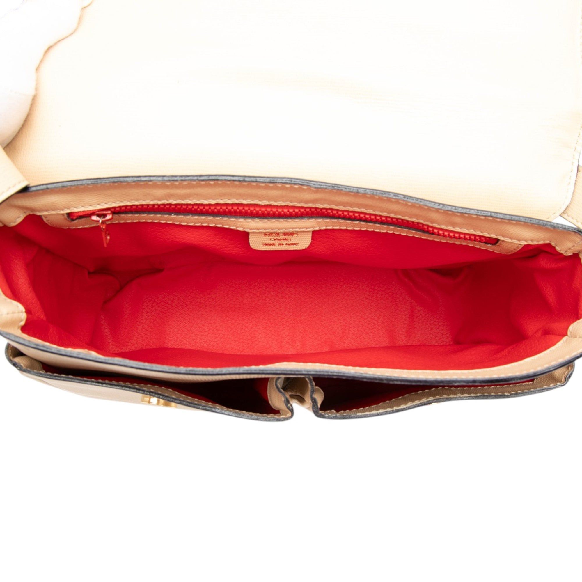Celine Embossed Leather Satchel Size ONE SIZE - 4 Thumbnail
