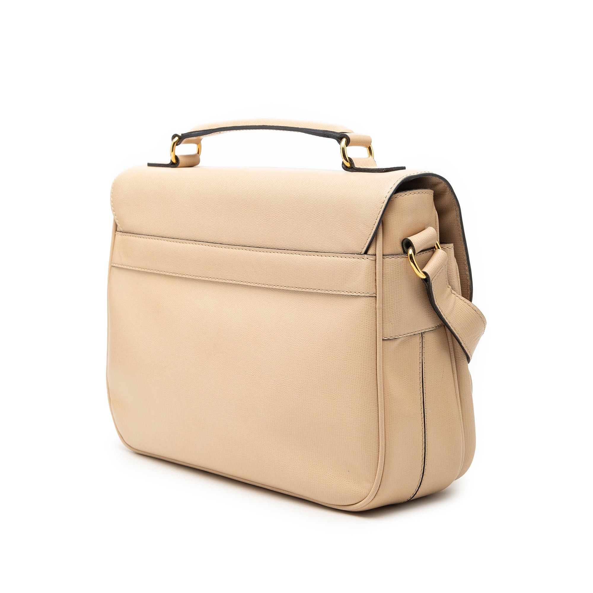 Celine Embossed Leather Satchel Size ONE SIZE - 2 Thumbnail