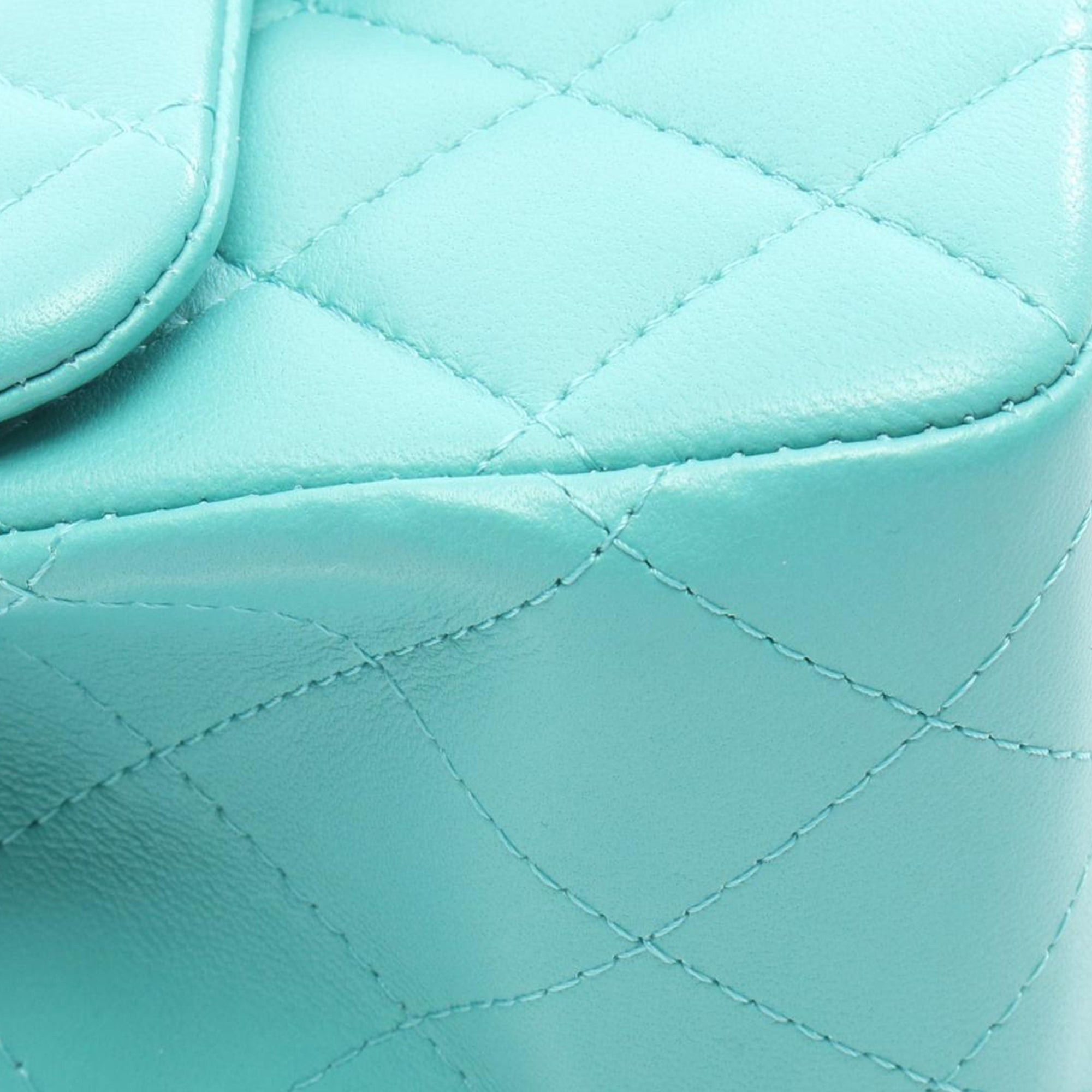 Chanel Mini Square Classic Lambskin Single Flap Size ONE SIZE - 10 Thumbnail