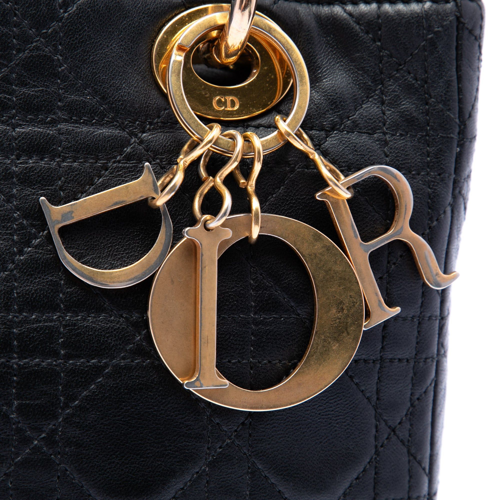 Dior Medium Lambskin Cannage Lady Dior Size ONE SIZE - 5 Thumbnail