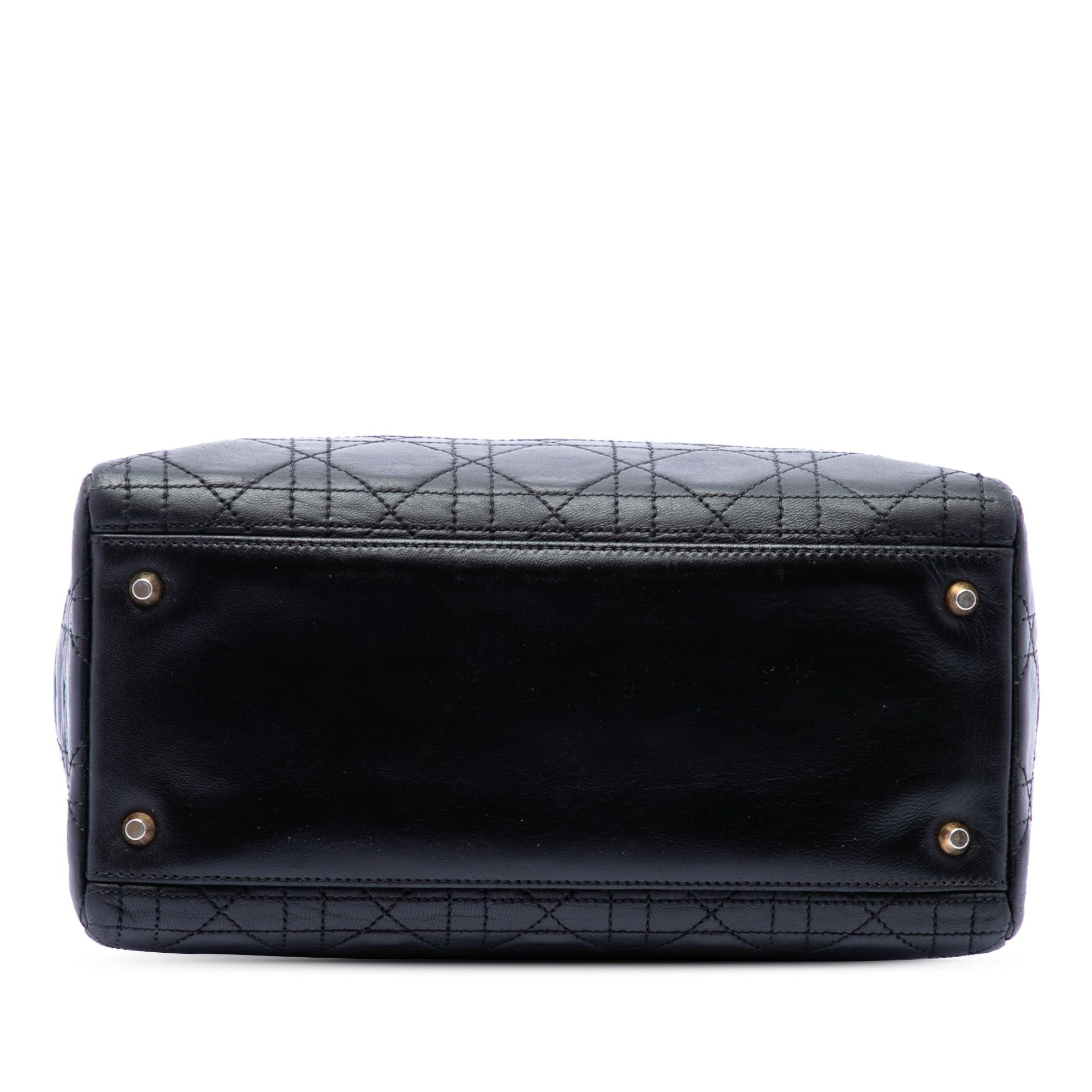 Dior Medium Lambskin Cannage Lady Dior Size ONE SIZE - 3 Thumbnail