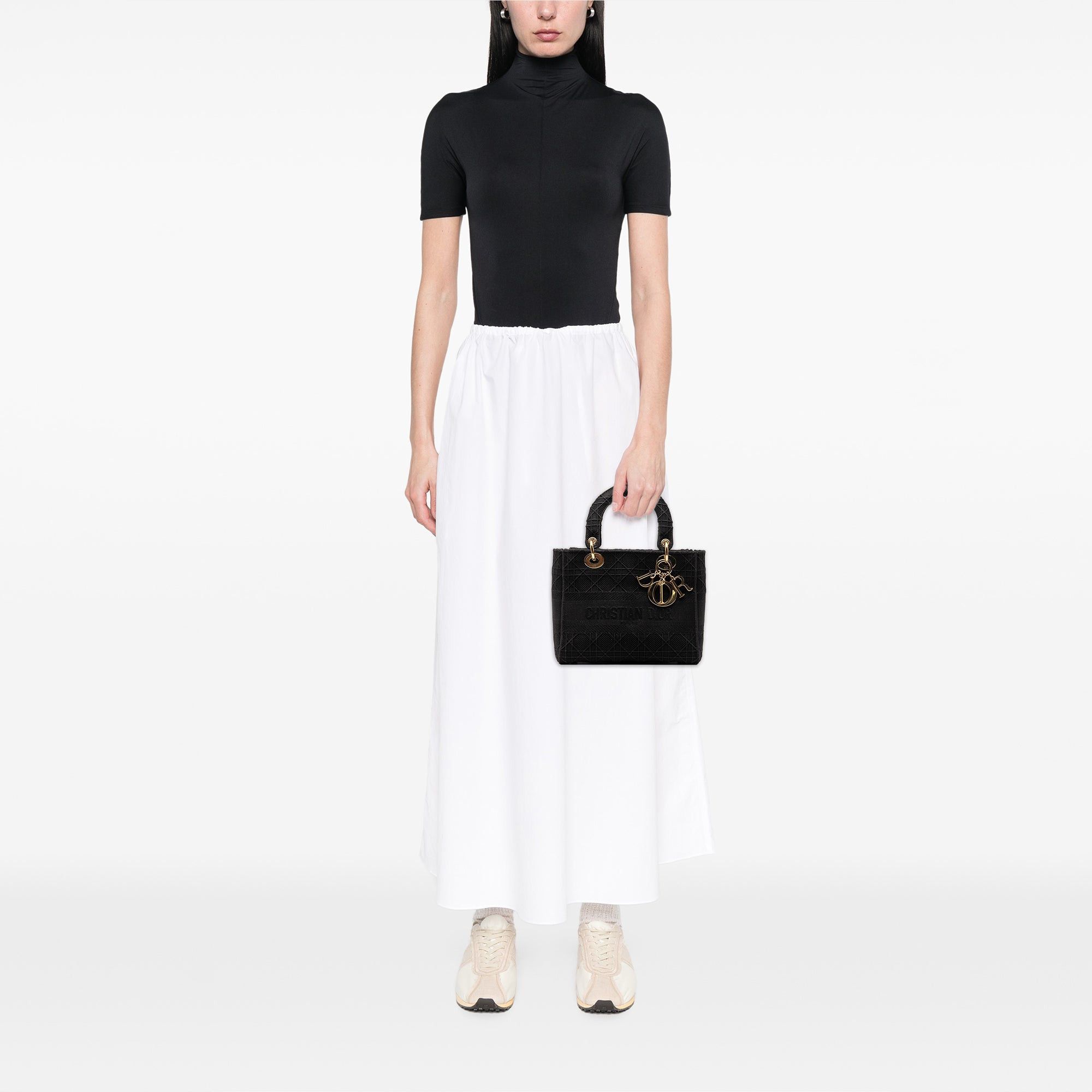 Dior Medium Canvas Cannage Lady D Lite Size ONE SIZE - 7 Thumbnail